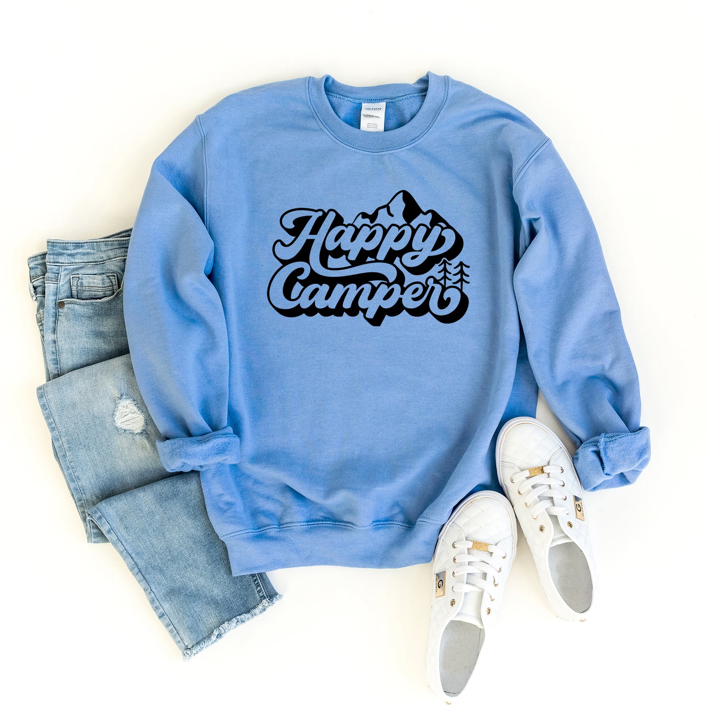 Happy Camper Mountain | Sweatshirt