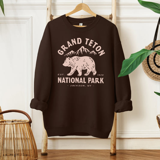 Clearance Vintage Grand Teton National Park | Sweatshirt