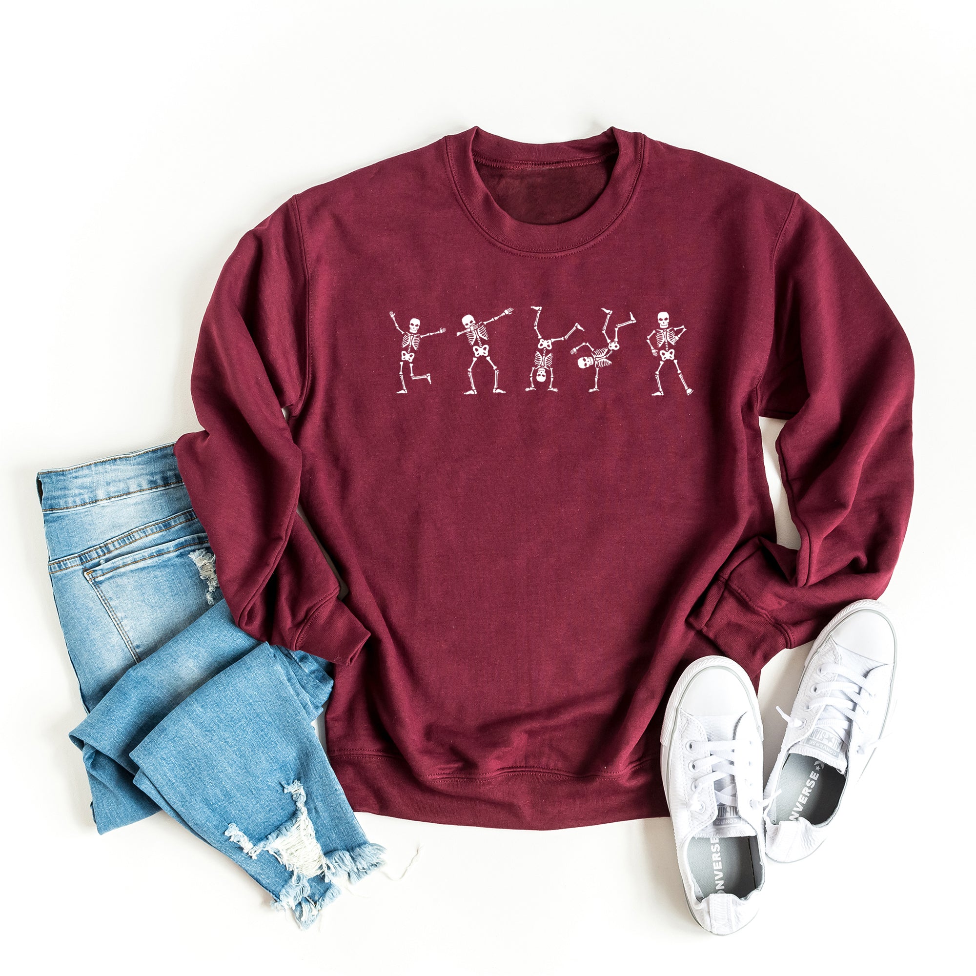 Dancing Skeletons | Graphic Sweatshirt