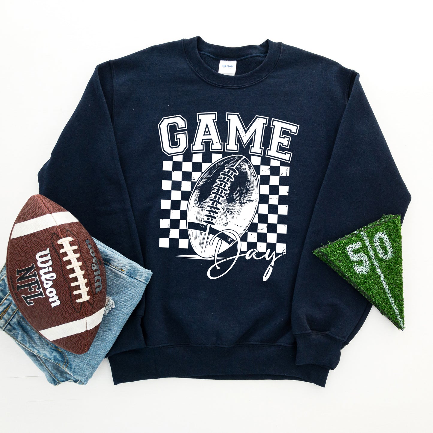Retro Football Game Day | Sweatshirt