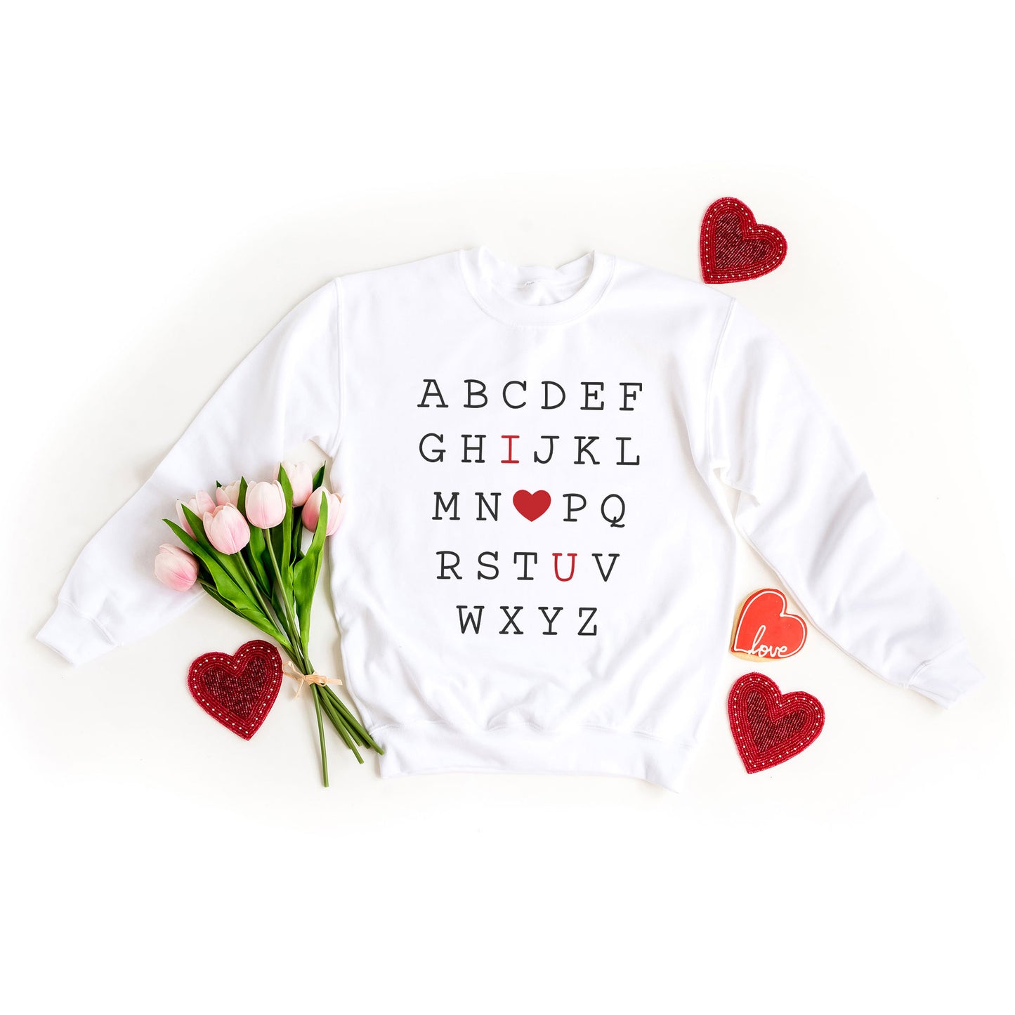 Alphabet I Love You | Sweatshirt