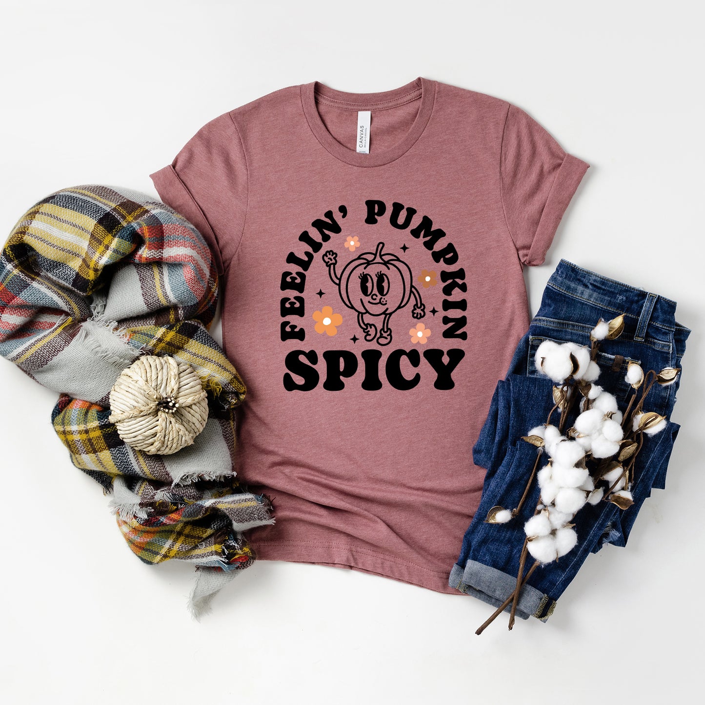 Spicy Pumpkin | Short Sleeve Graphic Tee