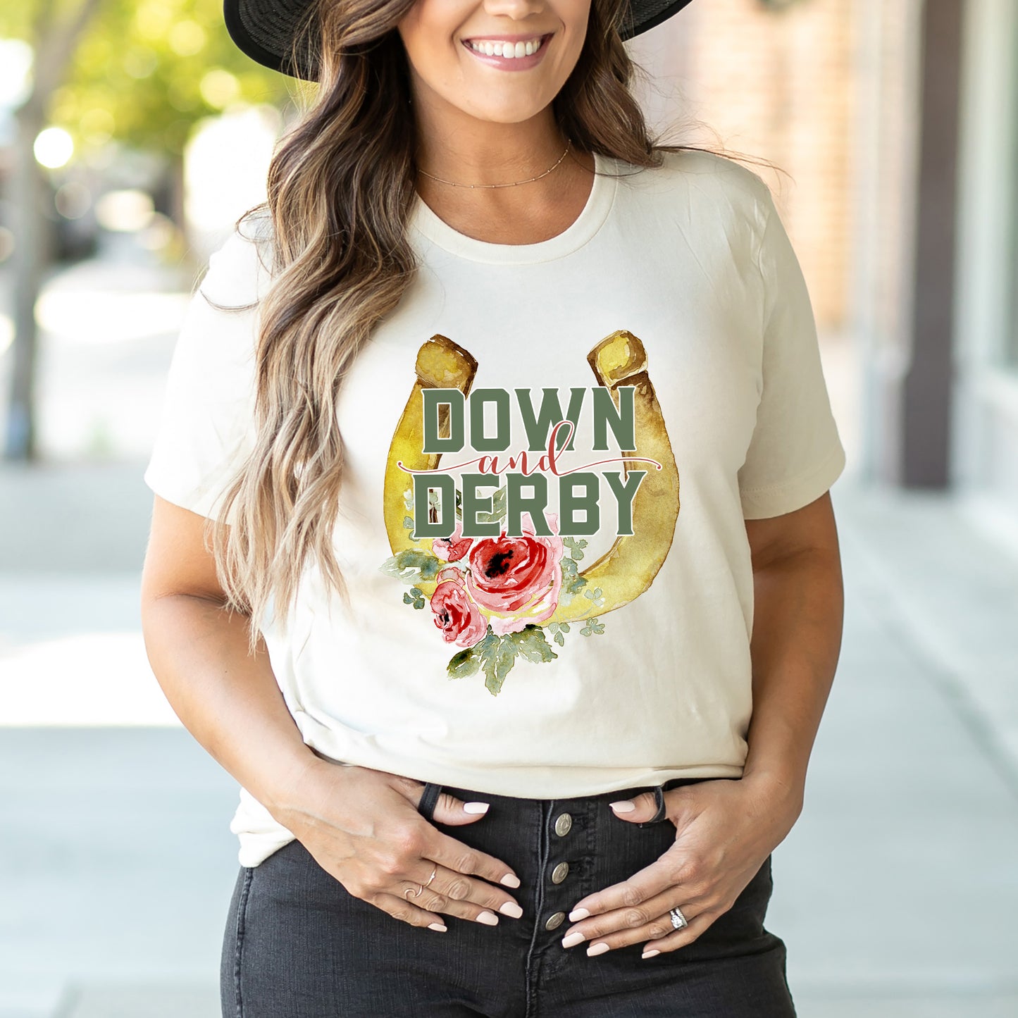 Down And Derby | Short Sleeve Crewneck