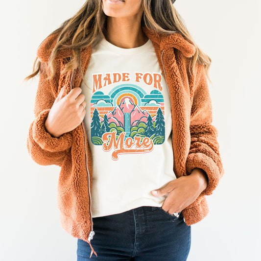 Made For More Mountains | Short Sleeve Crew Neck