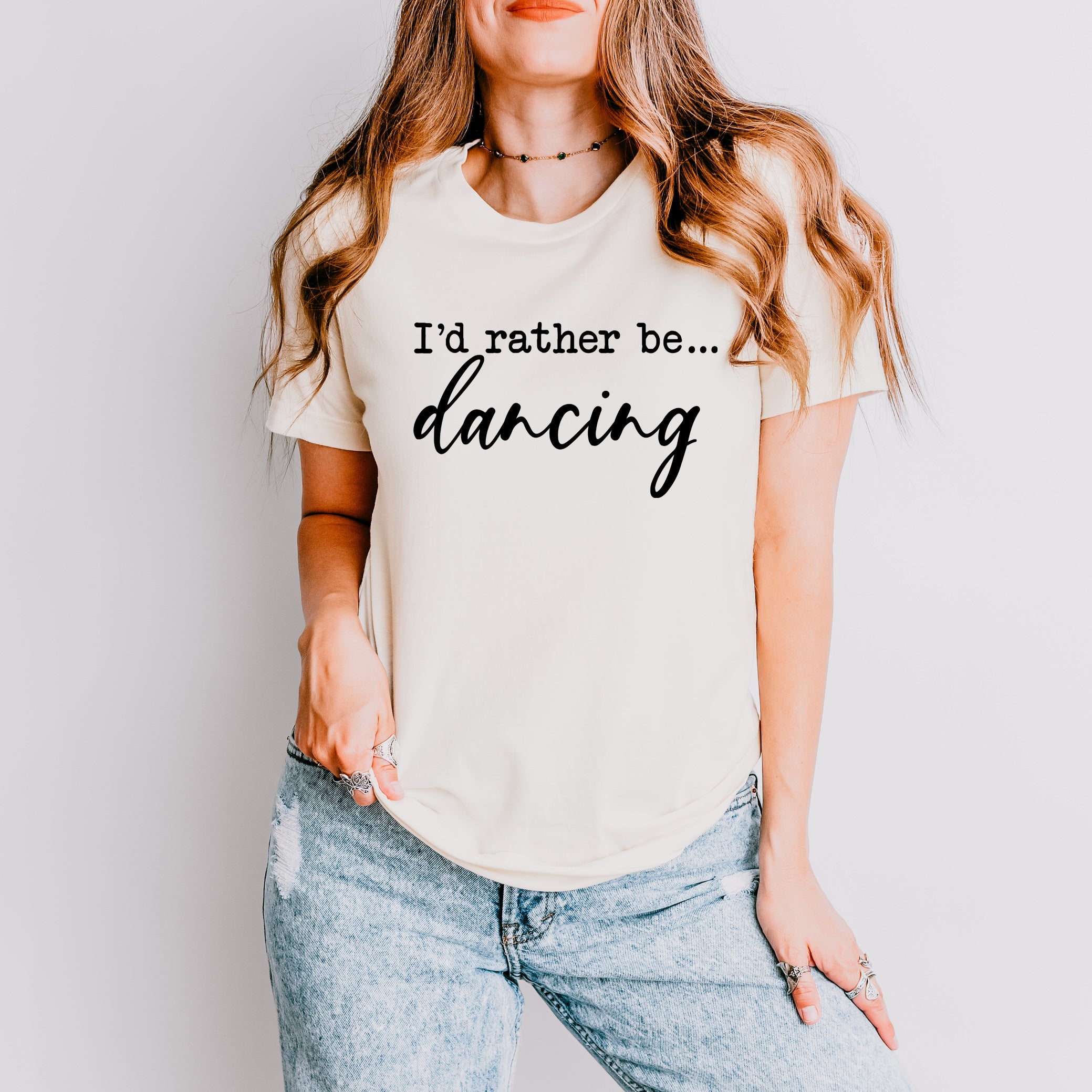 I'd Rather Be Dancing | Short Sleeve Crewneck