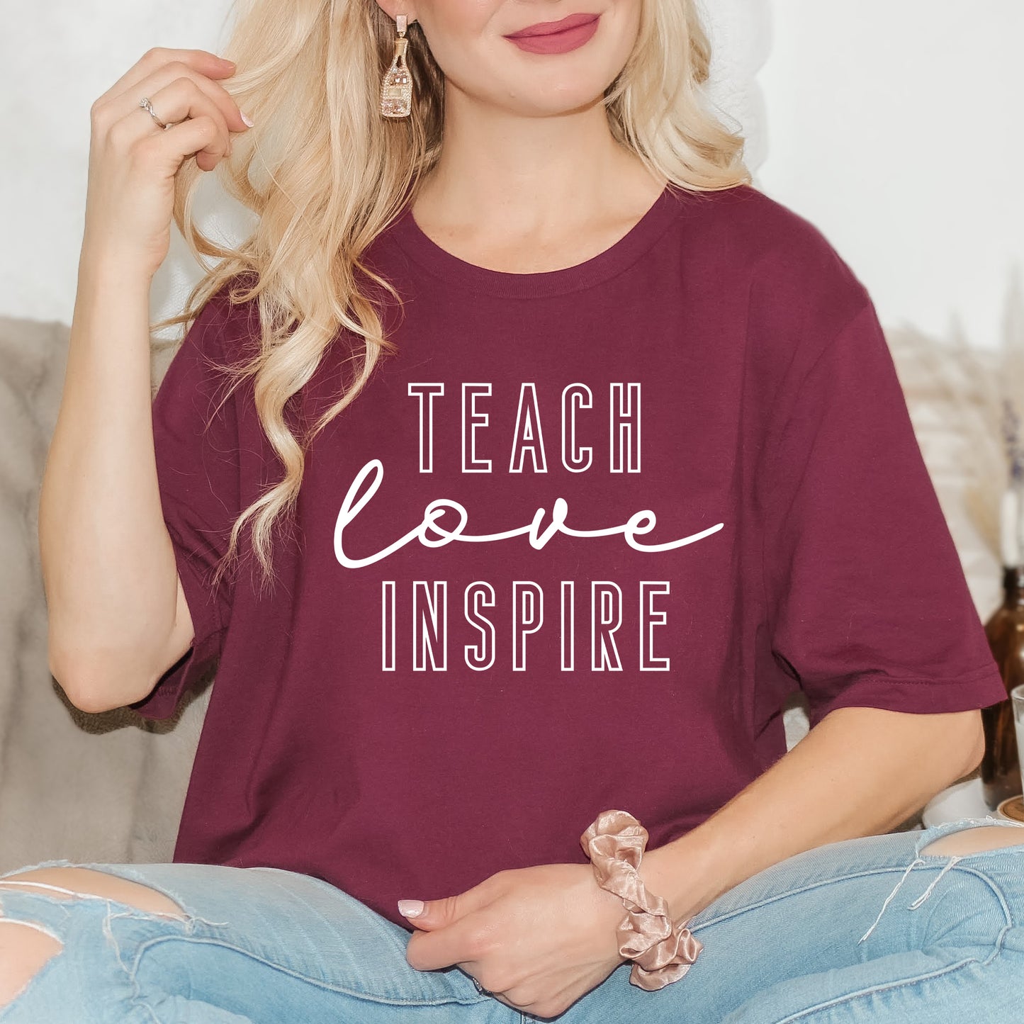 Teach Love Inspire | Short Sleeve Graphic Tee