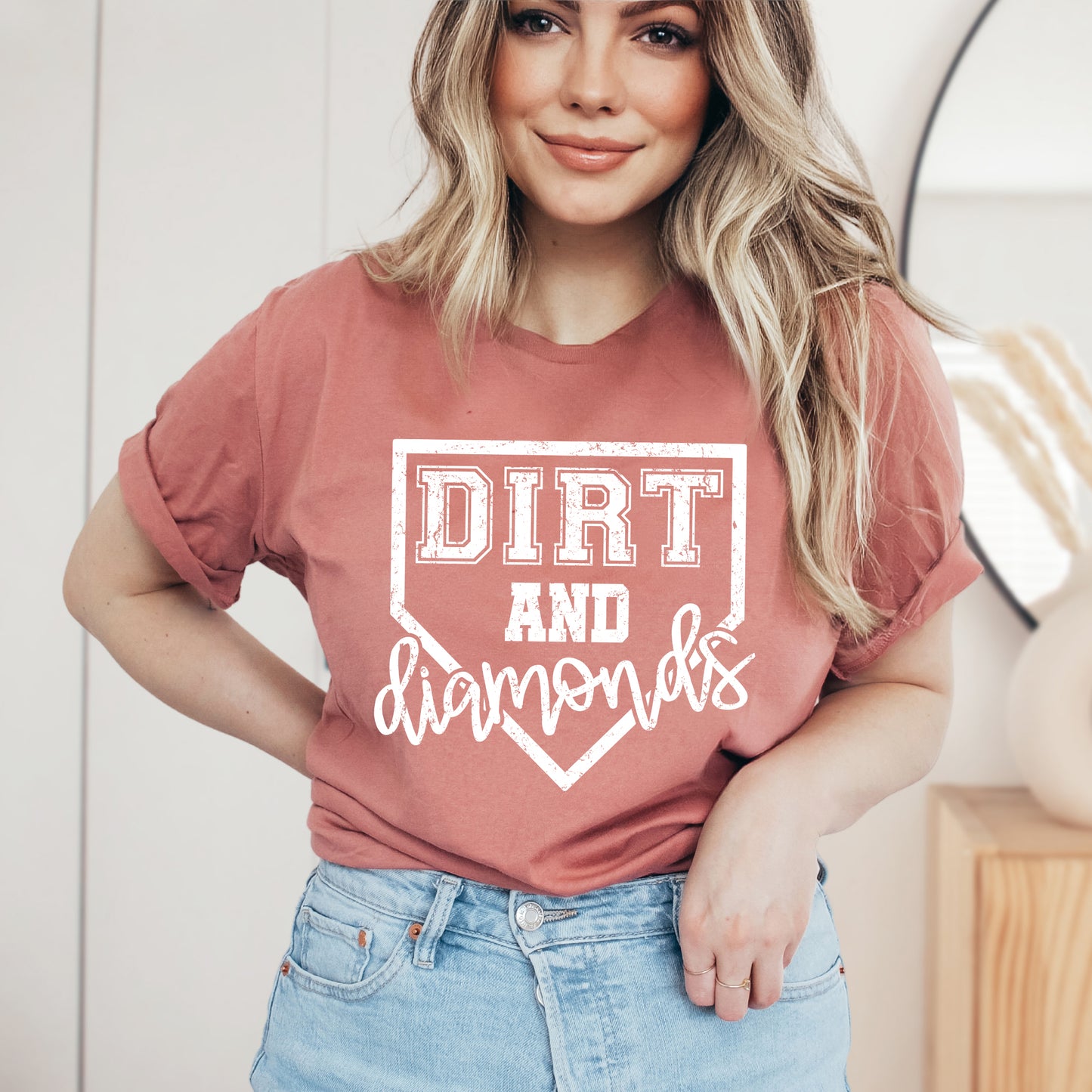 Dirt And Diamonds | Short Sleeve Graphic Tee
