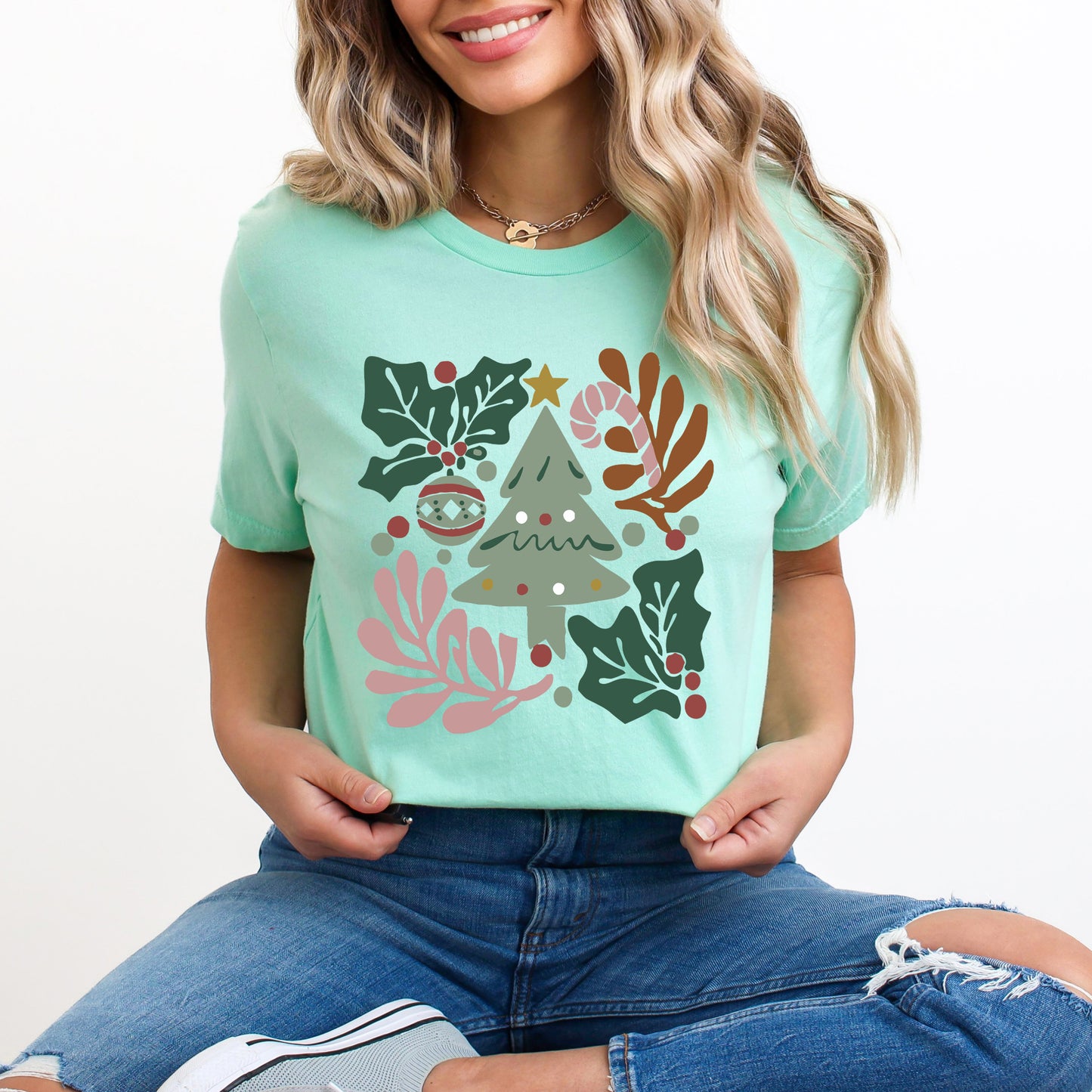Boho Christmas | Short Sleeve Graphic Tee