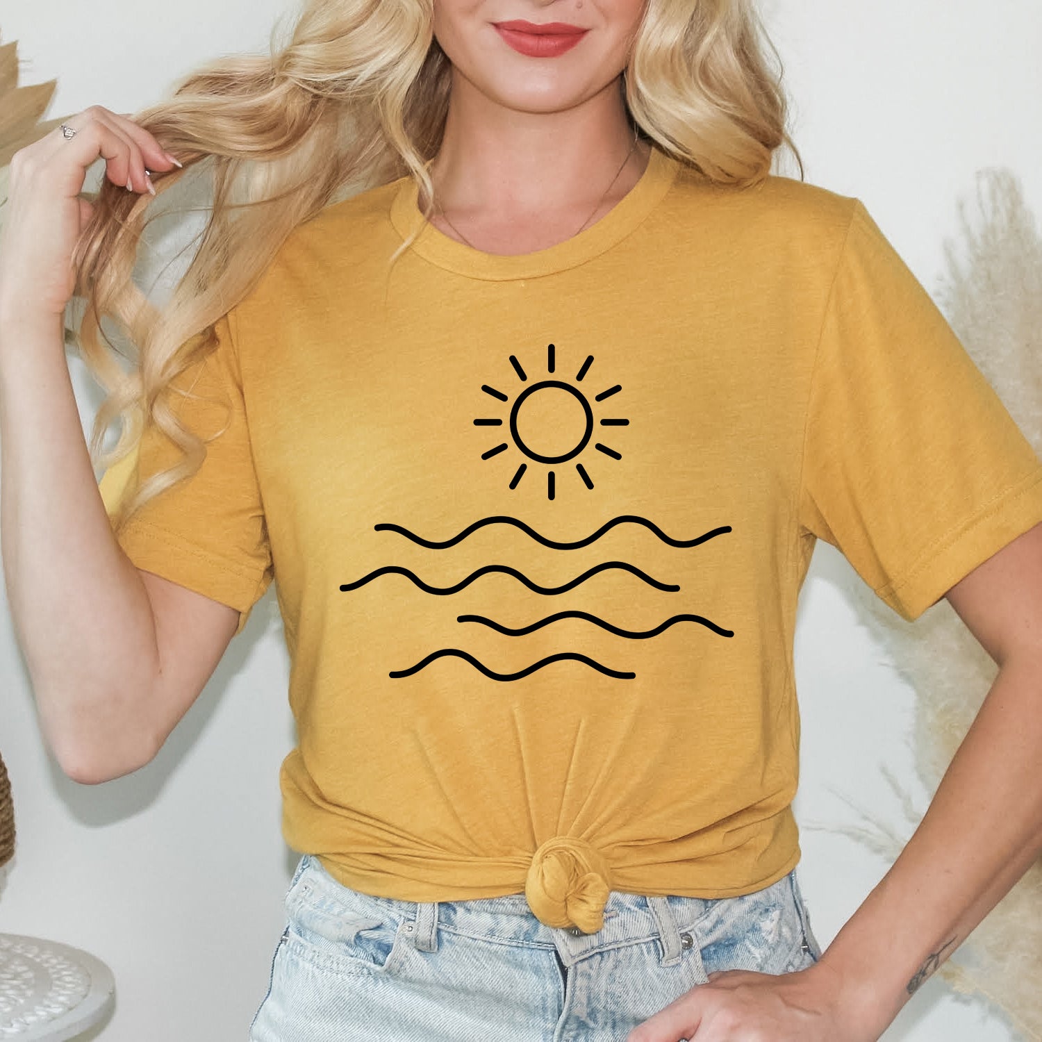 Sun Over Ocean | Short Sleeve Graphic Tee