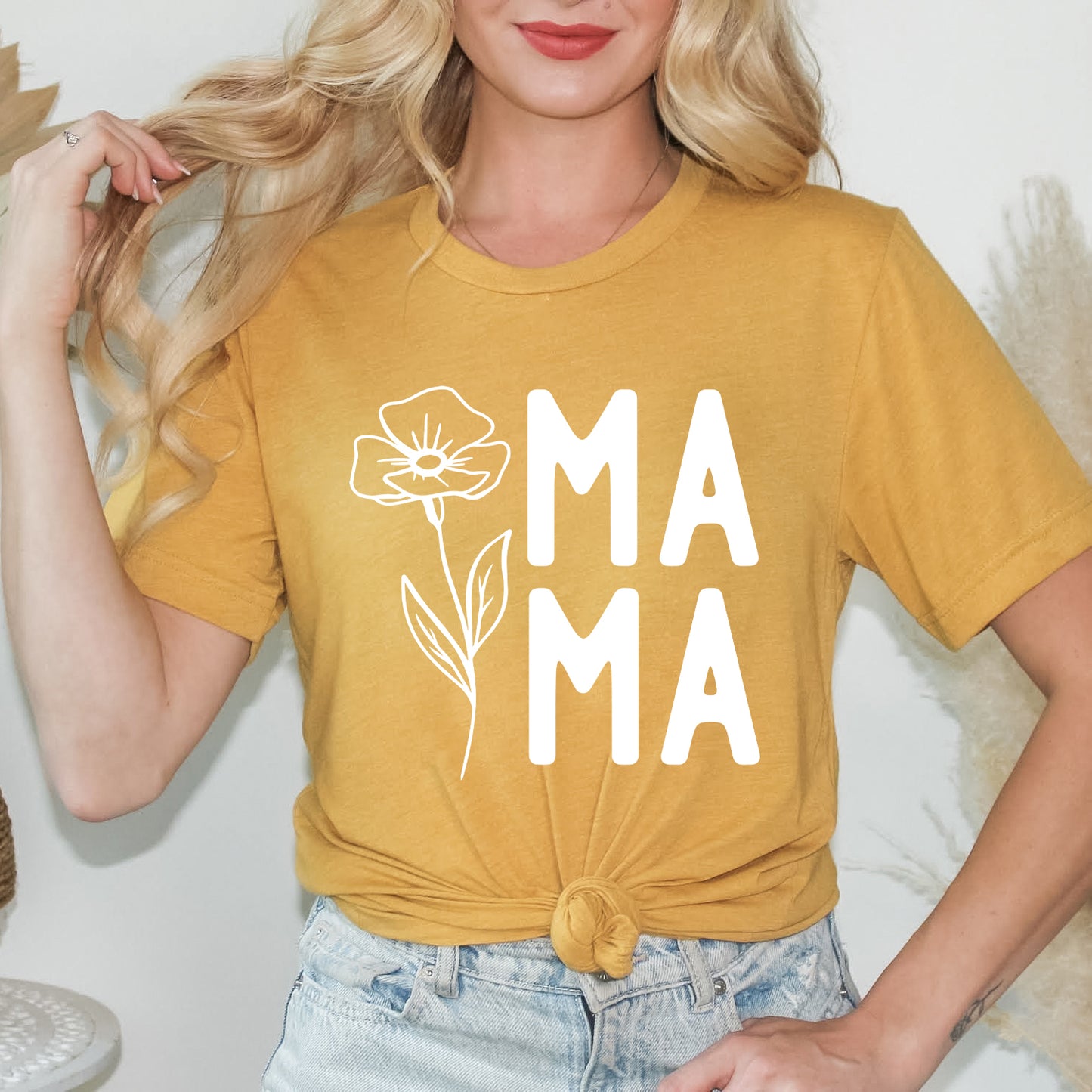 Mama Flower | Short Sleeve Graphic Tee