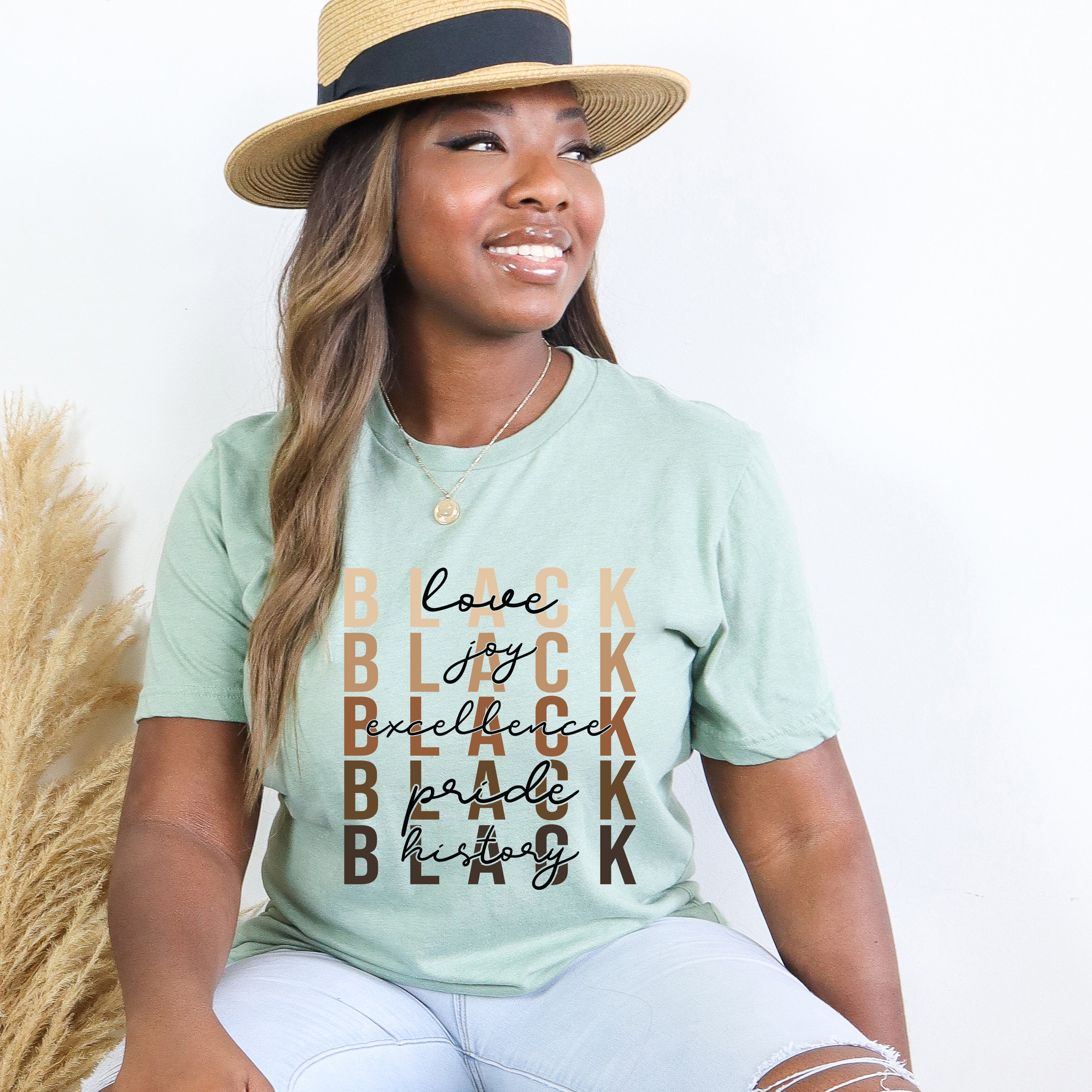 Love, Joy, Excellence, Pride, History | Short Sleeve Graphic Tee