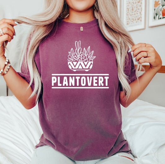 Plantovert | Garment Dyed Short Sleeve Tee