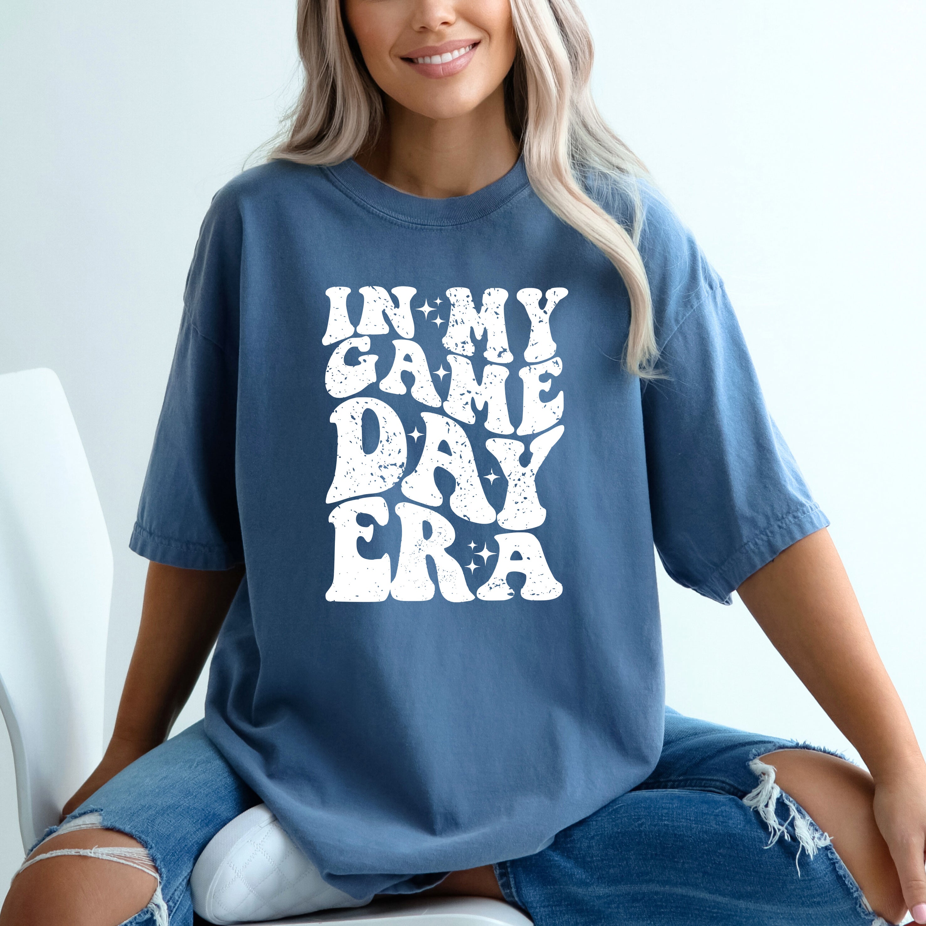 In My Game Day Era | Garment Dyed Tee