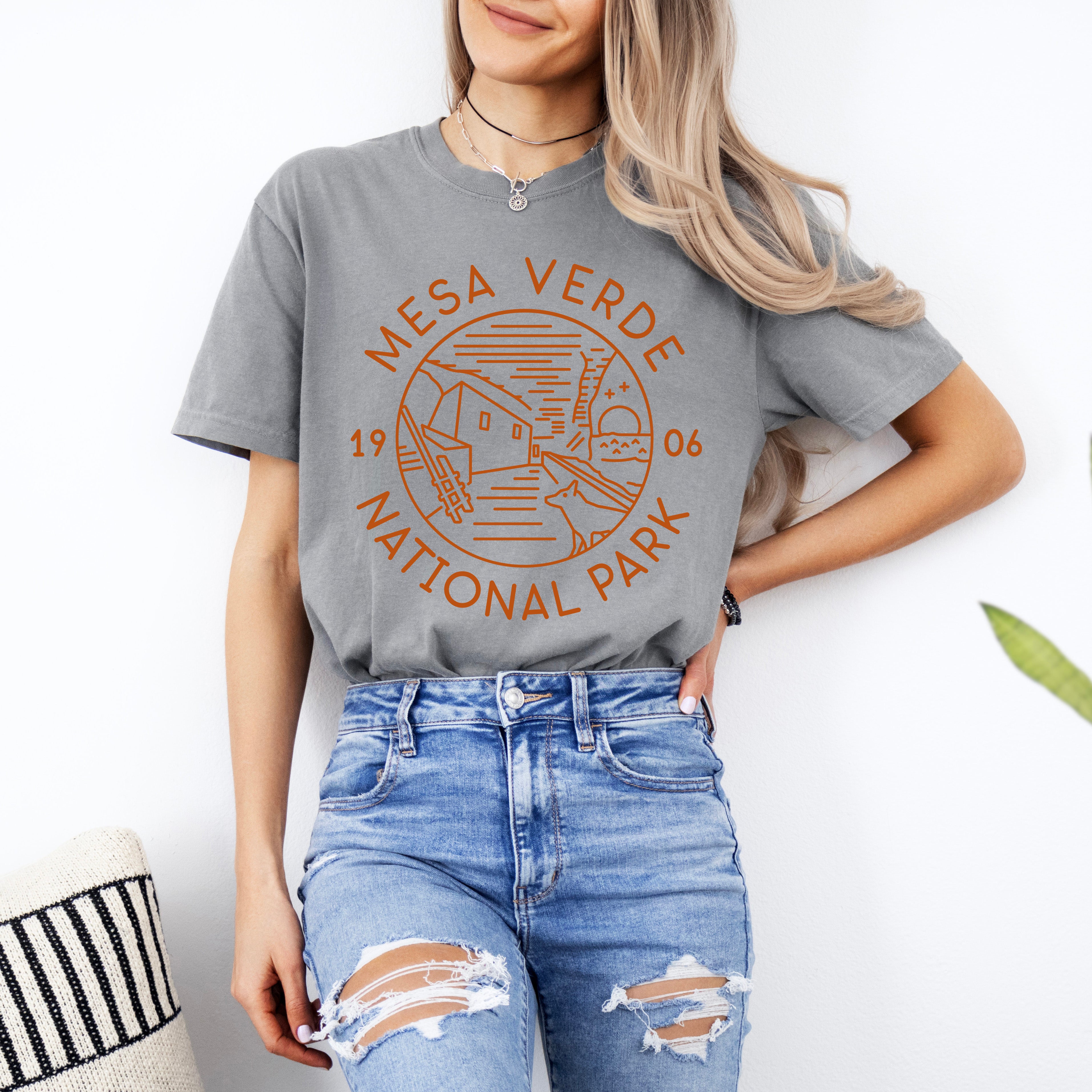 Mesa Verde National Park | Garment Dyed Short Sleeve Tee