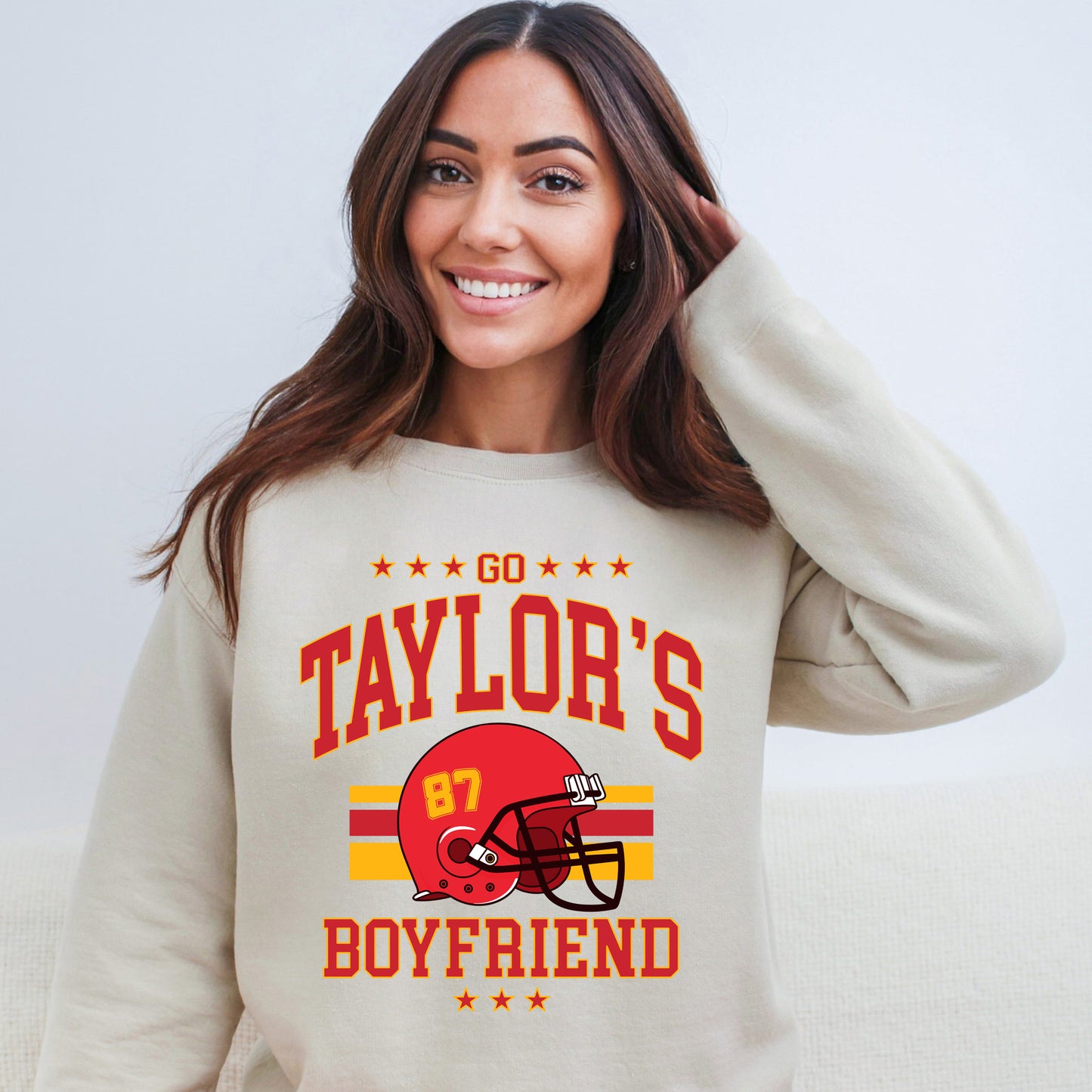 Go Taylor's Boyfriend Helmet | Sweatshirt