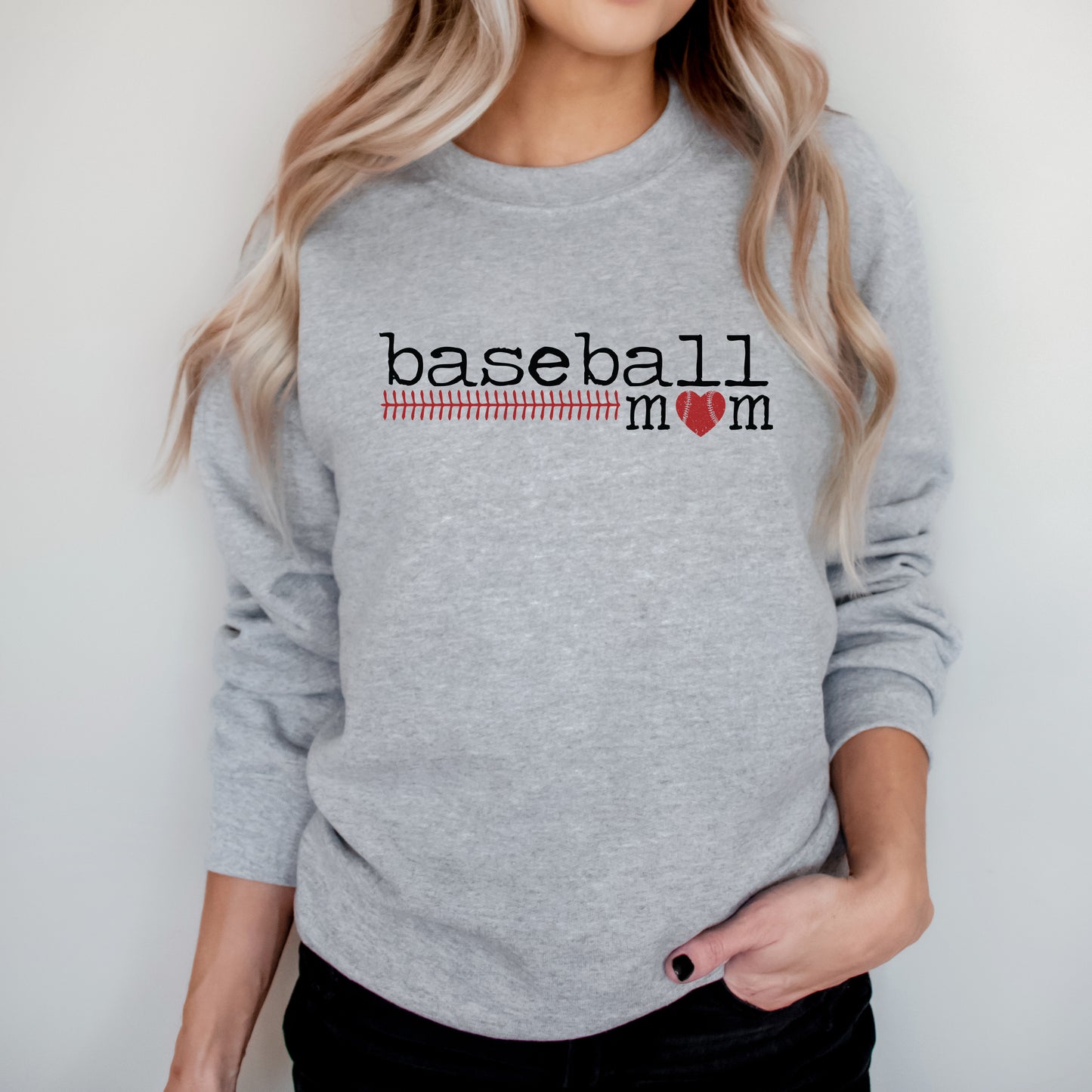 Baseball Mom Colorful | Sweatshirt
