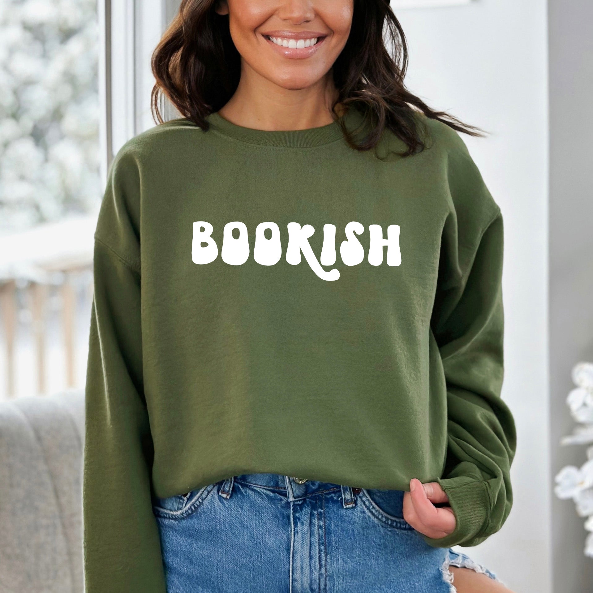 Bookish Retro | Sweatshirt