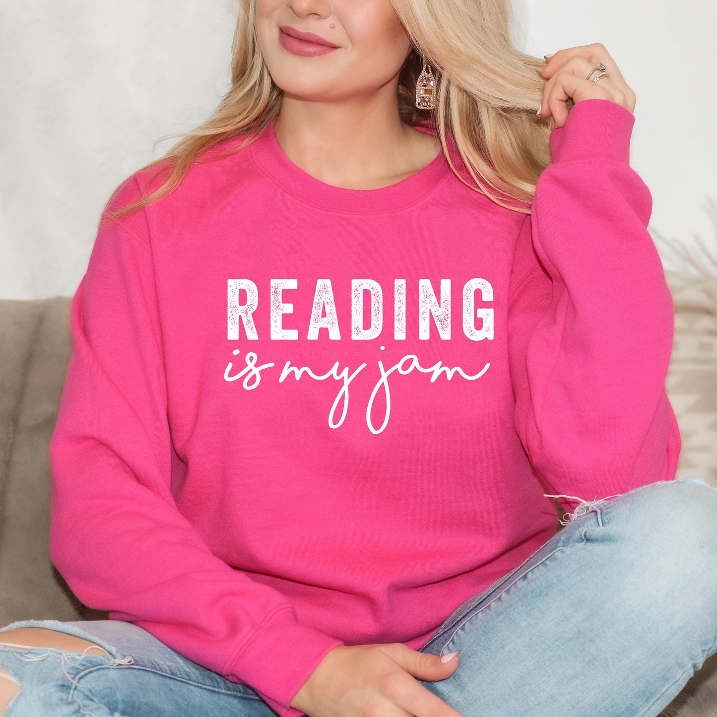 Reading Is My Jam | Sweatshirt