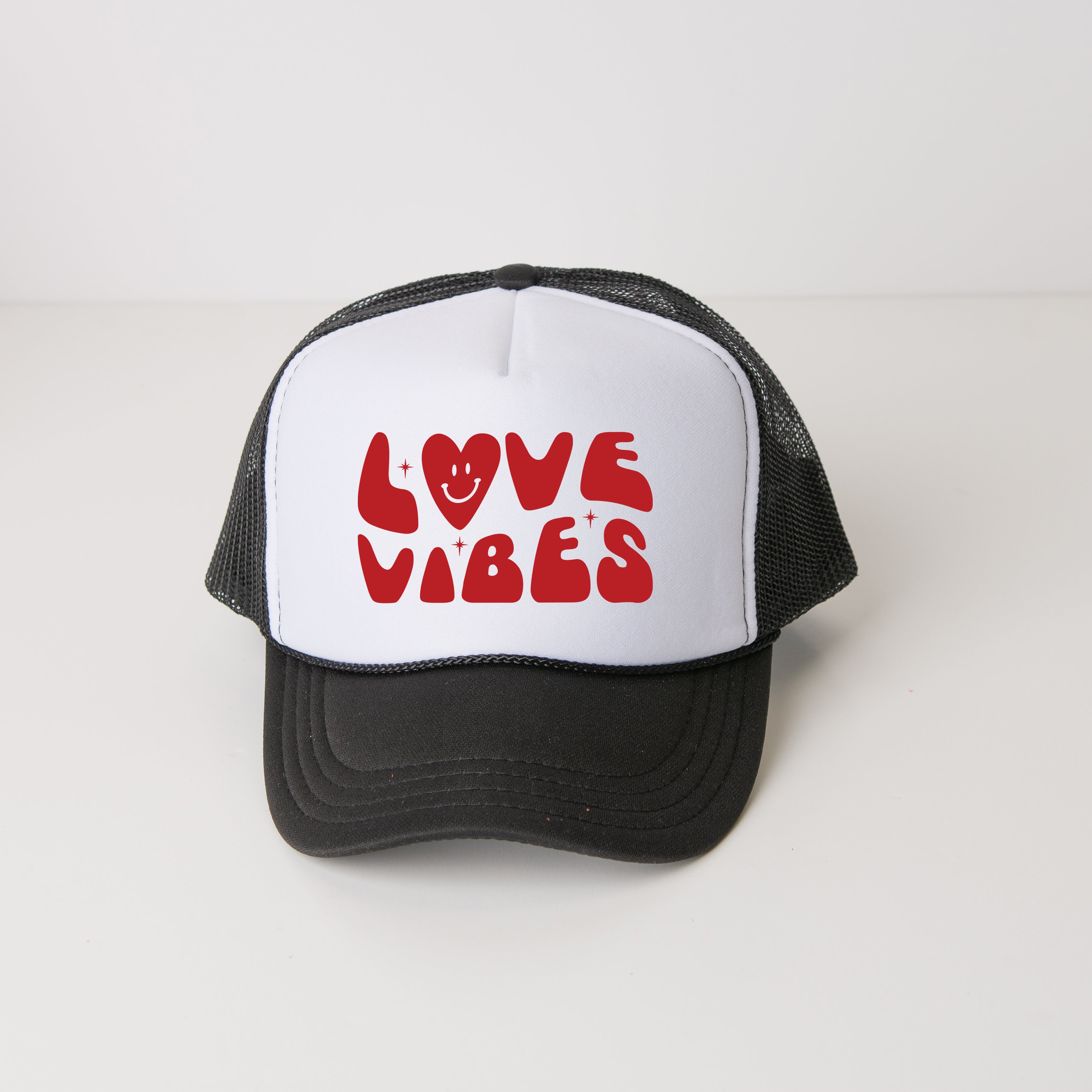 Love Vibes Heart | Foam Trucker Hat