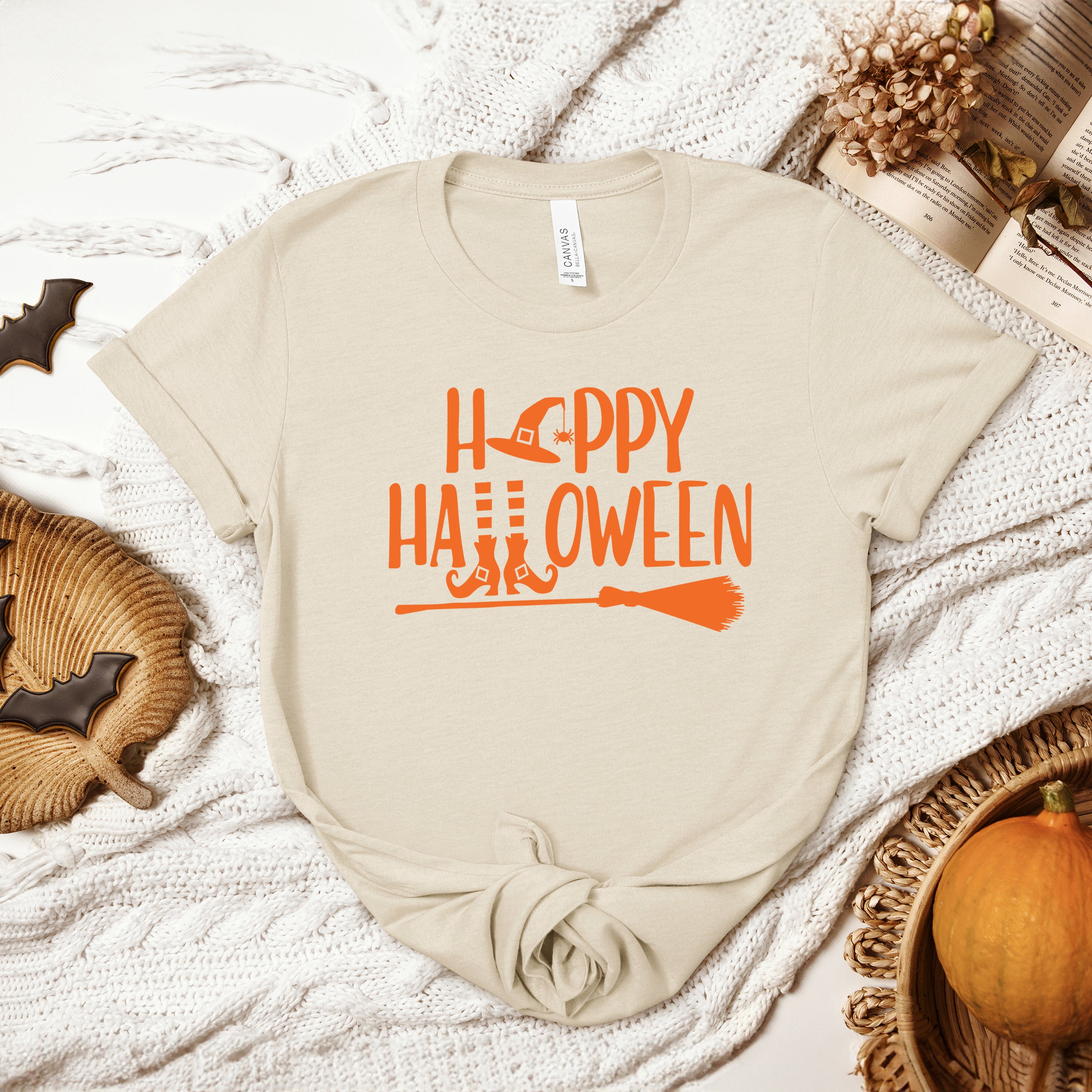 Happy Halloween | Short Sleeve Crew Neck