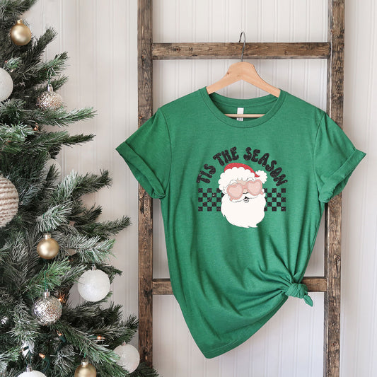 Tis The Season Santa | Short Sleeve Crew Neck