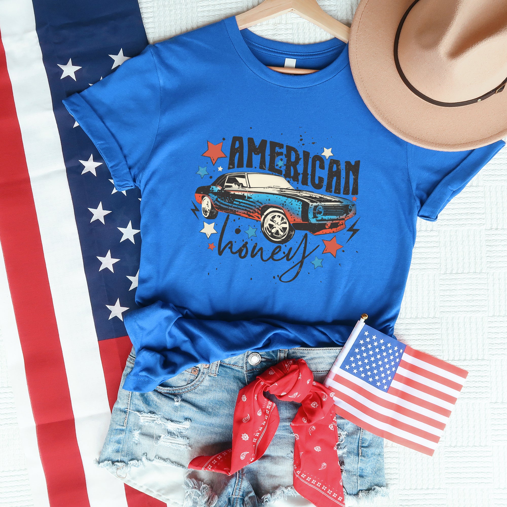 American Honey Car | Short Sleeve Graphic Tee