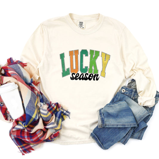Lucky Season | Garment Dyed Long Sleeve