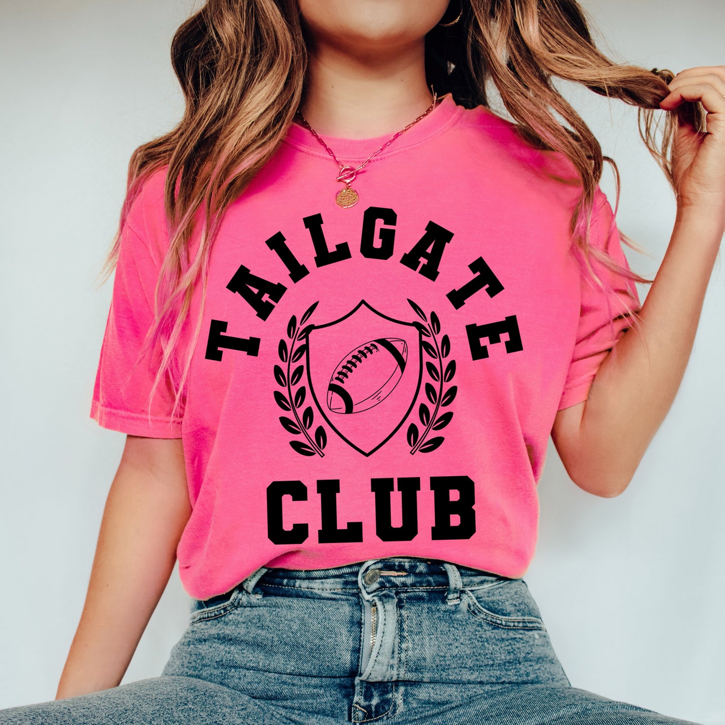 Tailgate Club Football | Garment Dyed Short Sleeve Tee