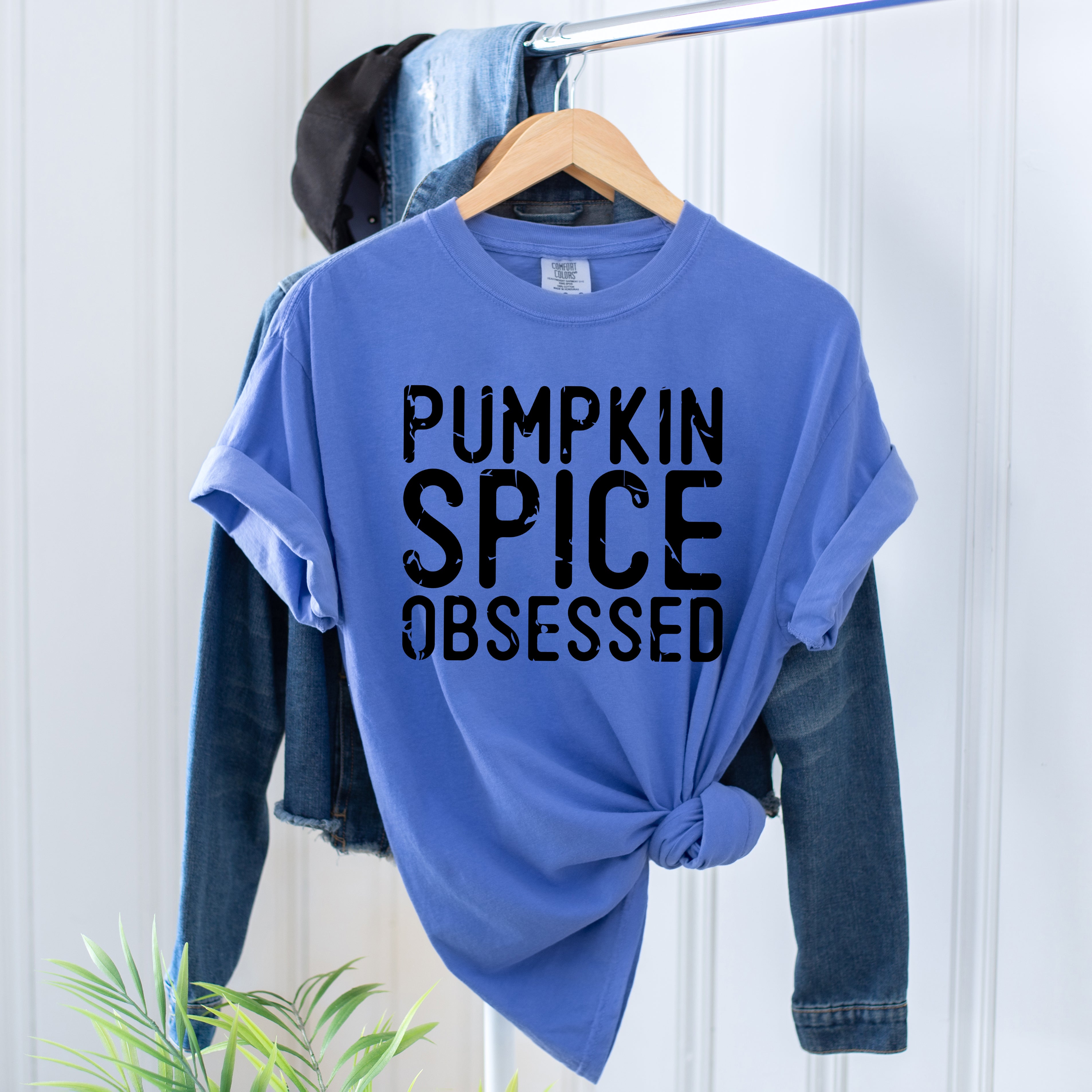 Pumpkin Spice Obsessed | Garment Dyed Tee