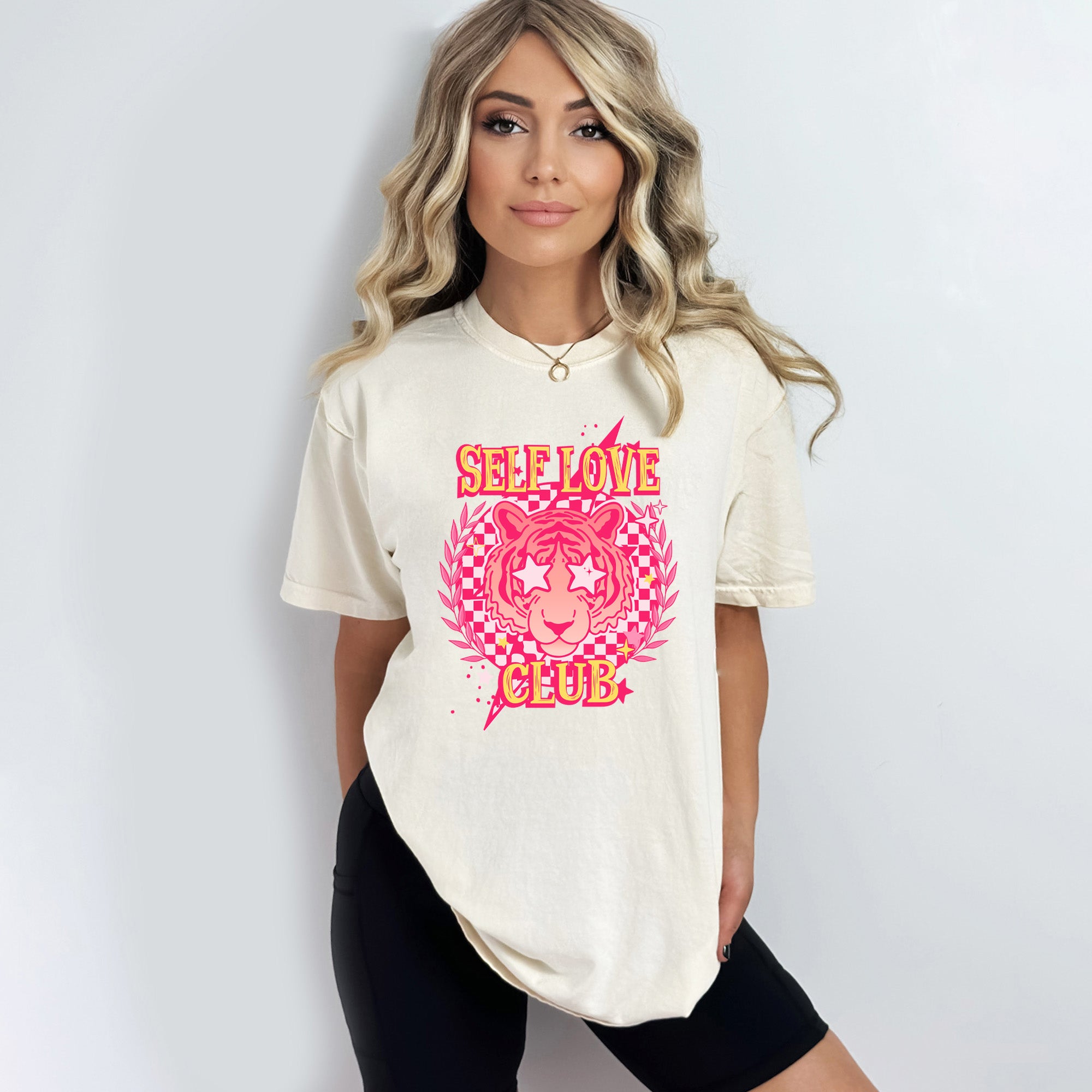 Self Love Club Tiger | Garment Dyed Tee