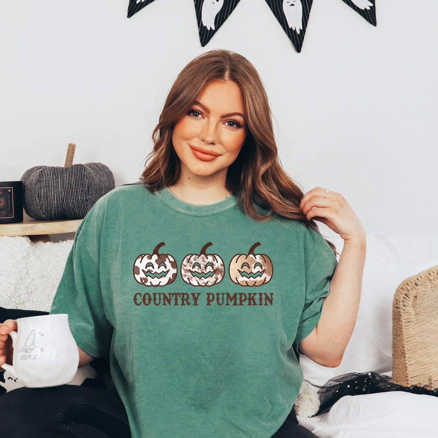 Country Pumpkin | Garment Dyed Tee
