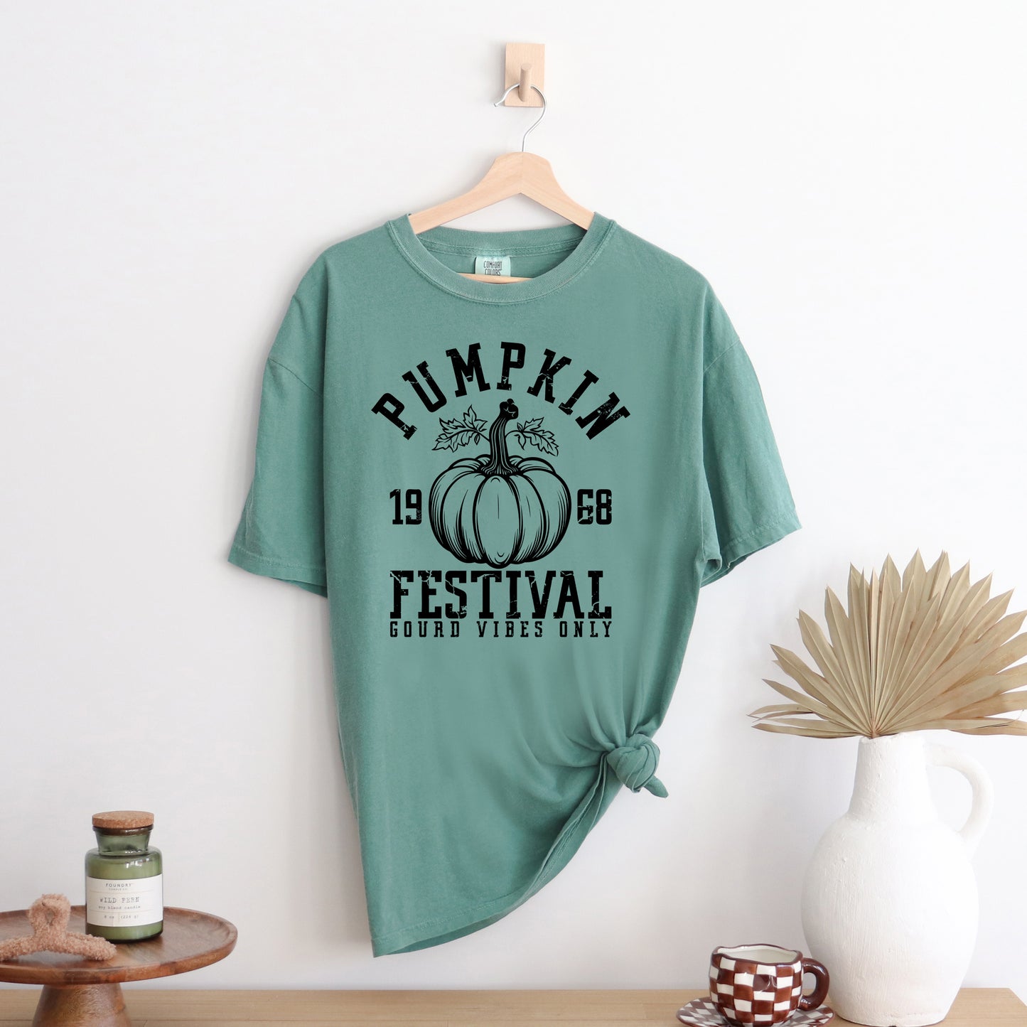 Pumpkin Festival | Garment Dyed Short Sleeve Tee