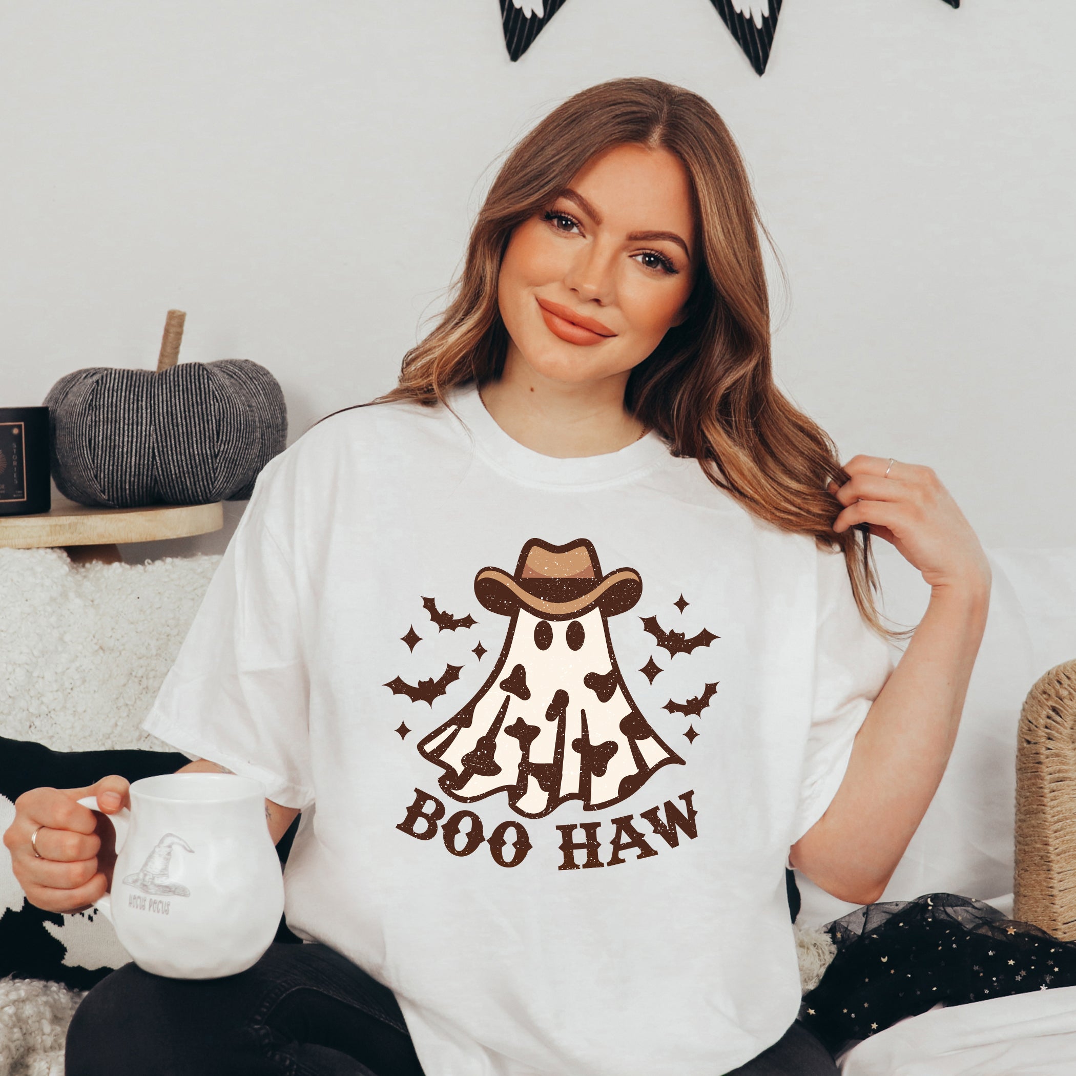 Boo Haw Ghost | Garment Dyed Tee