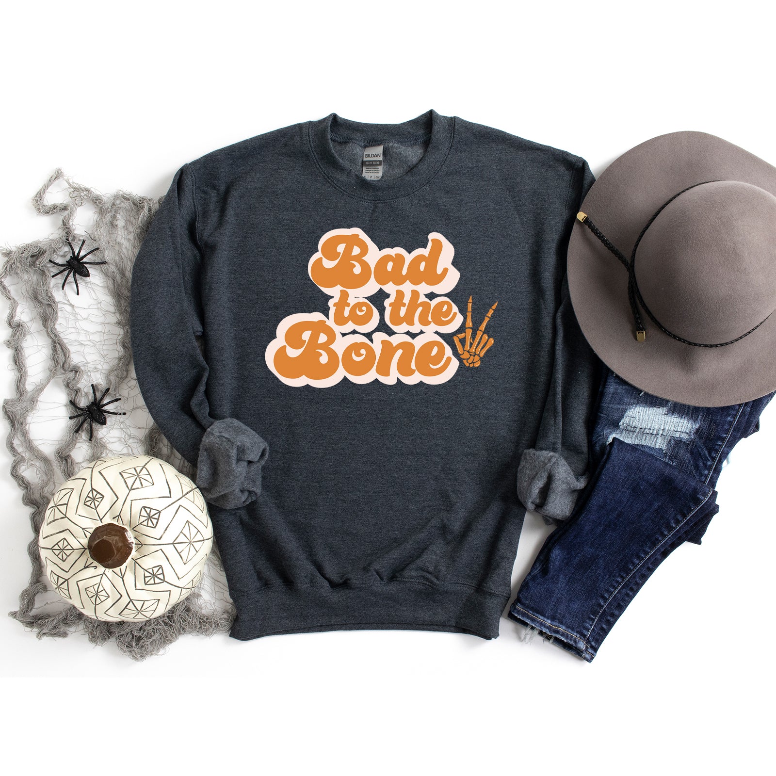 Bad To The Bone Hand | Sweatshirt