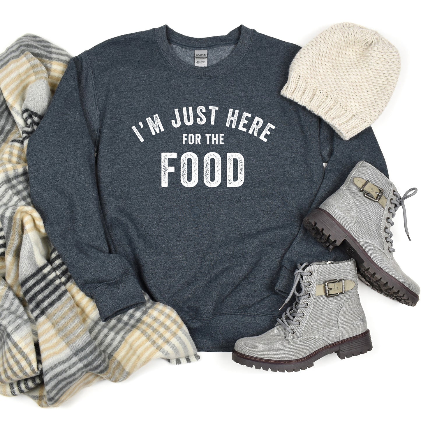 I'm Just Here For The Food | Sweatshirt