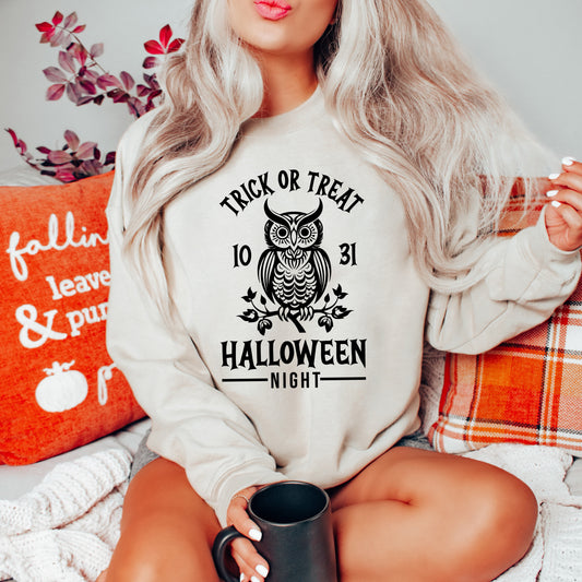 Trick or Treat Owl | Sweatshirt