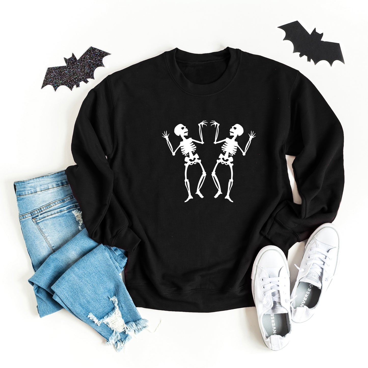 Two Dancing Skeletons | Sweatshirt