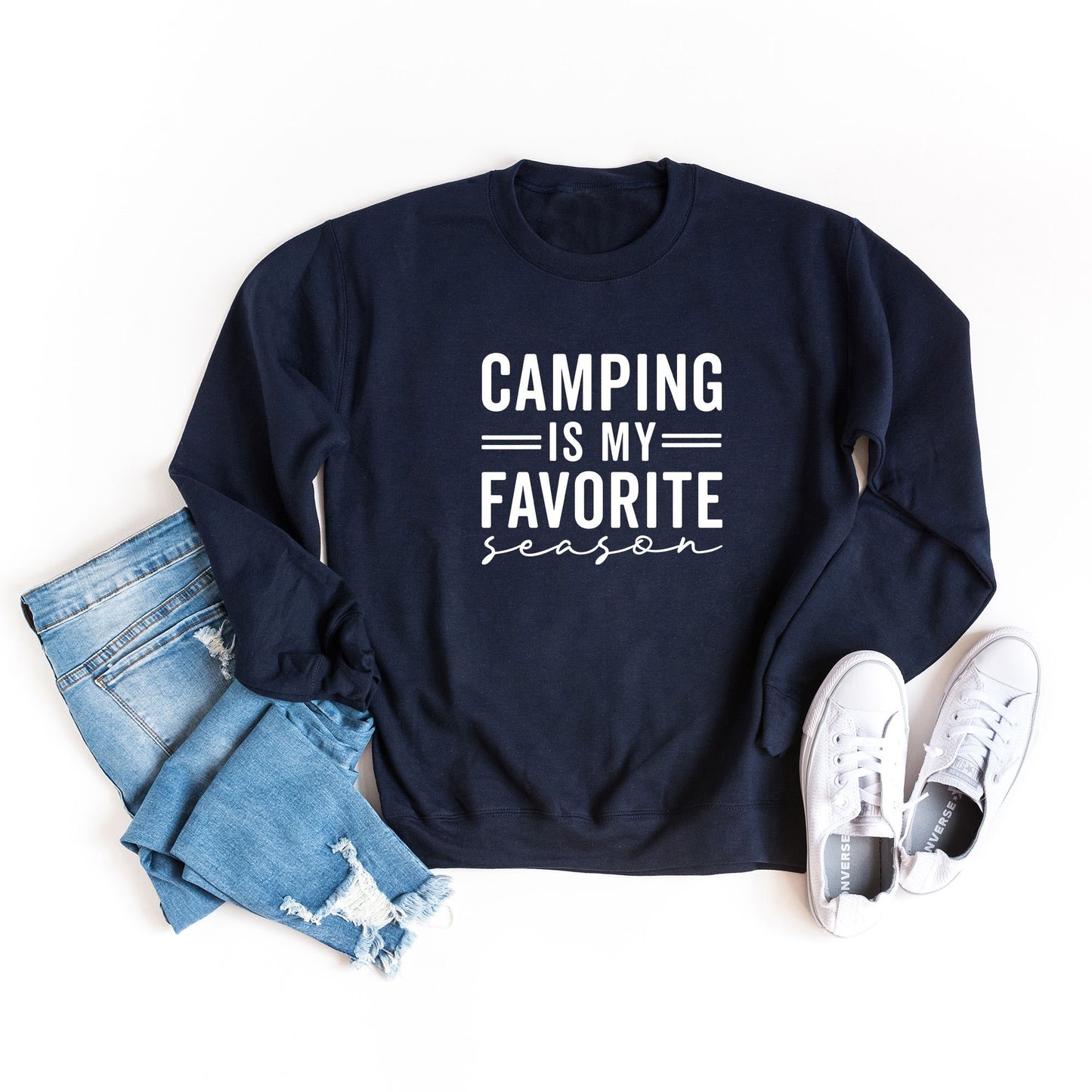 Camping Is My Favorite Season | Sweatshirt