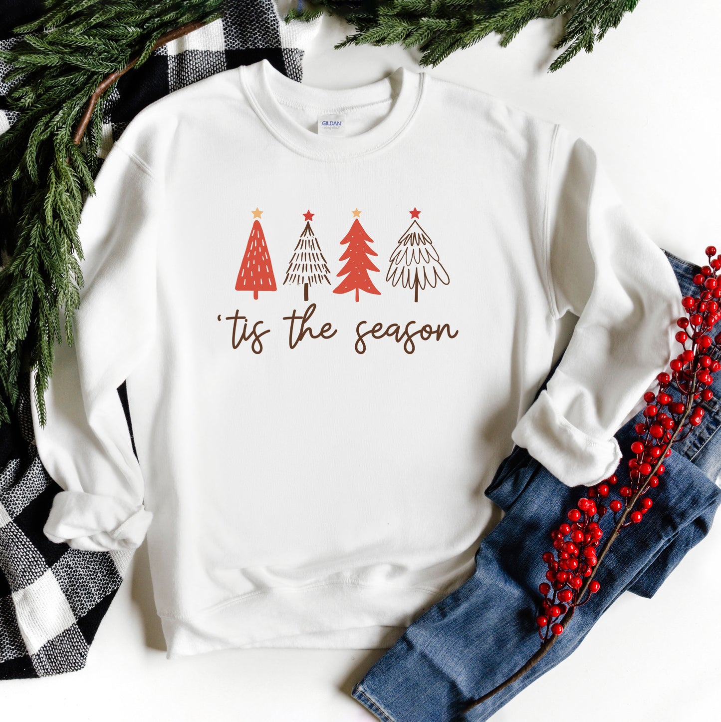 Tis The Season Trees | Sweatshirt