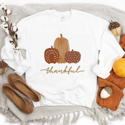 Boho Thankful Pumpkins | Sweatshirt