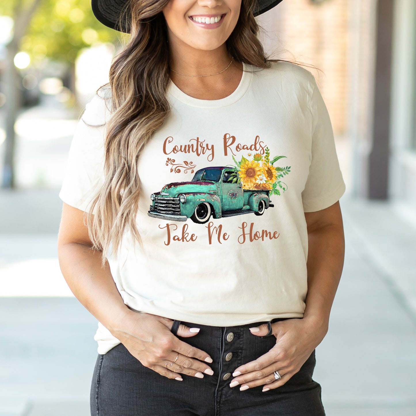 Country Roads Truck | Short Sleeve Graphic Tee