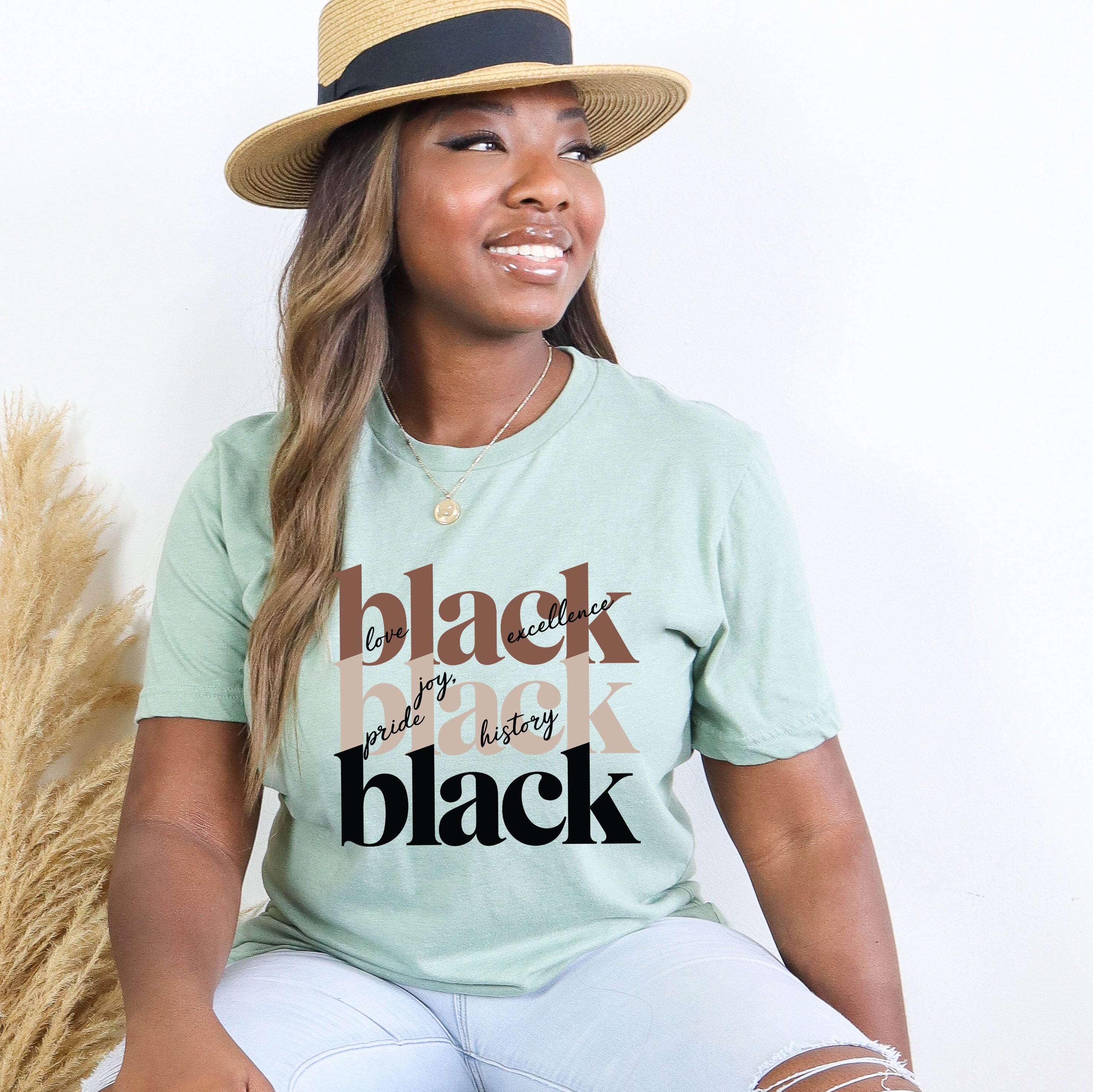 Black History Stacked | Short Sleeve Graphic Tee