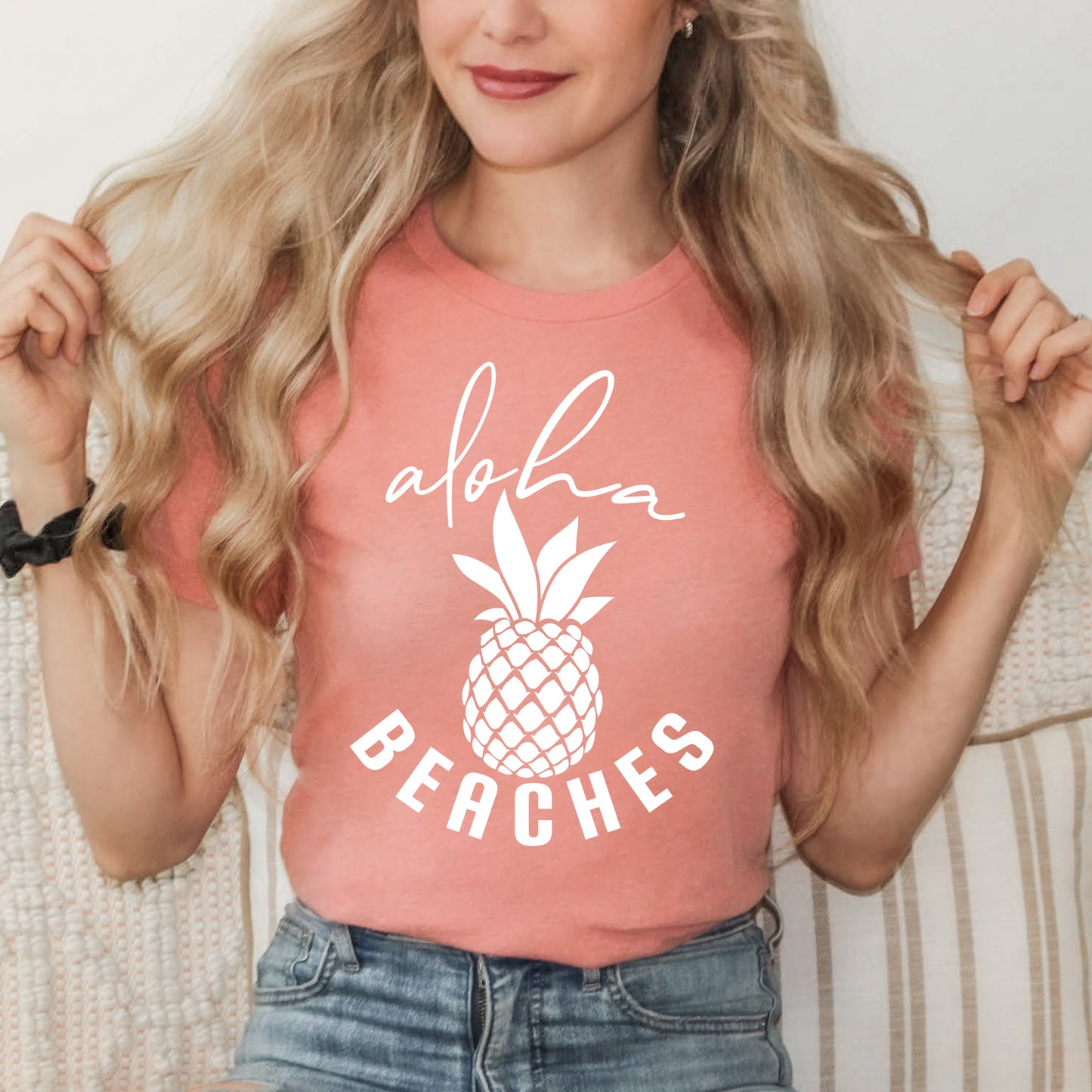Aloha Beaches Pineapple | Short Sleeve Graphic Tee