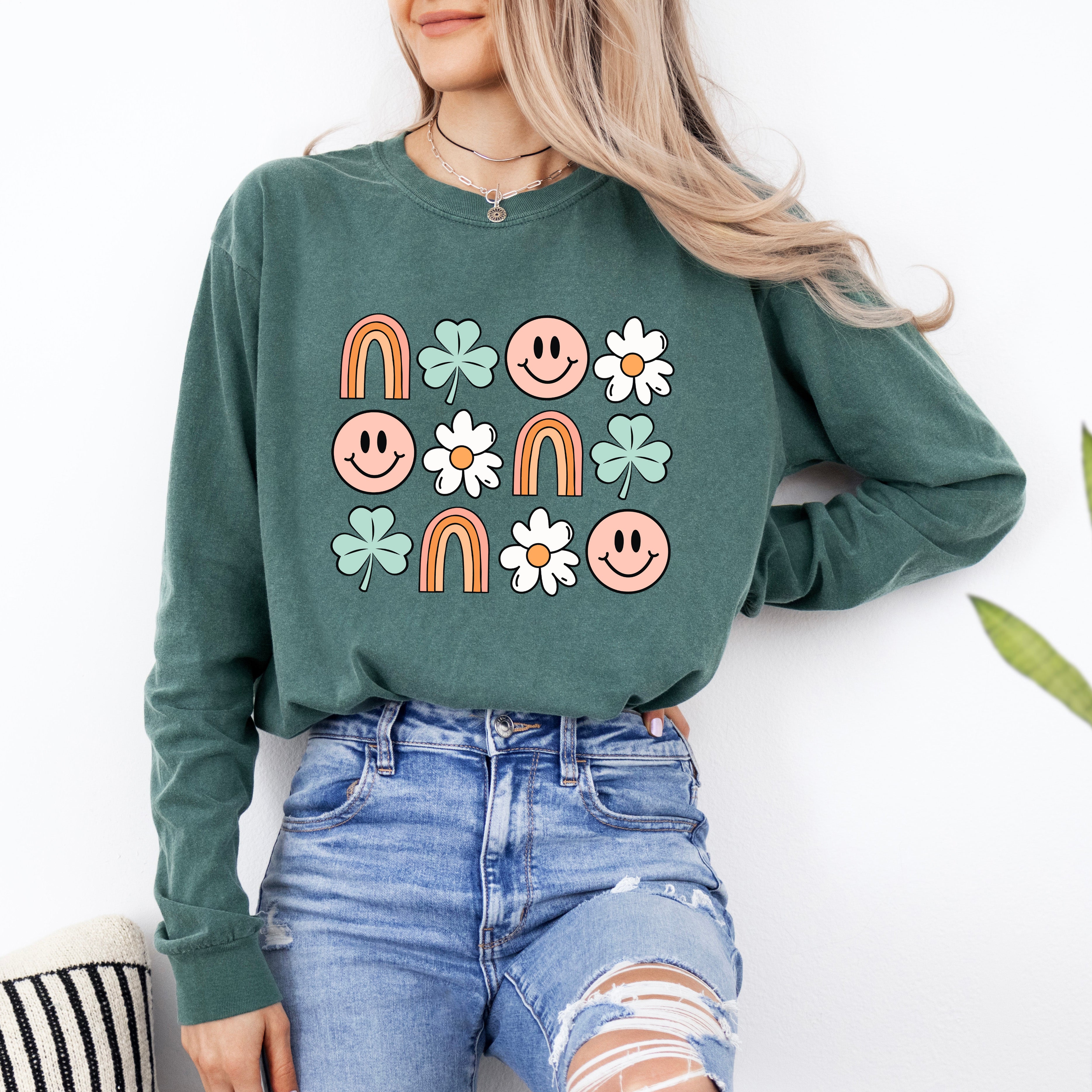 St. Patrick's Chart | Garment Dyed Long Sleeve