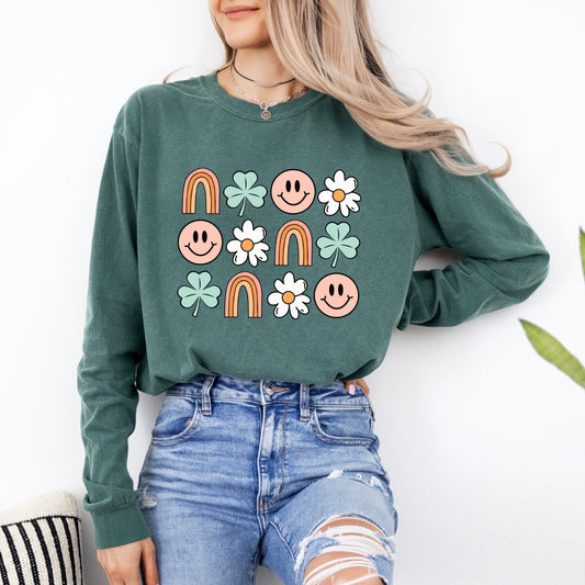St. Patrick's Chart | Garment Dyed Long Sleeve