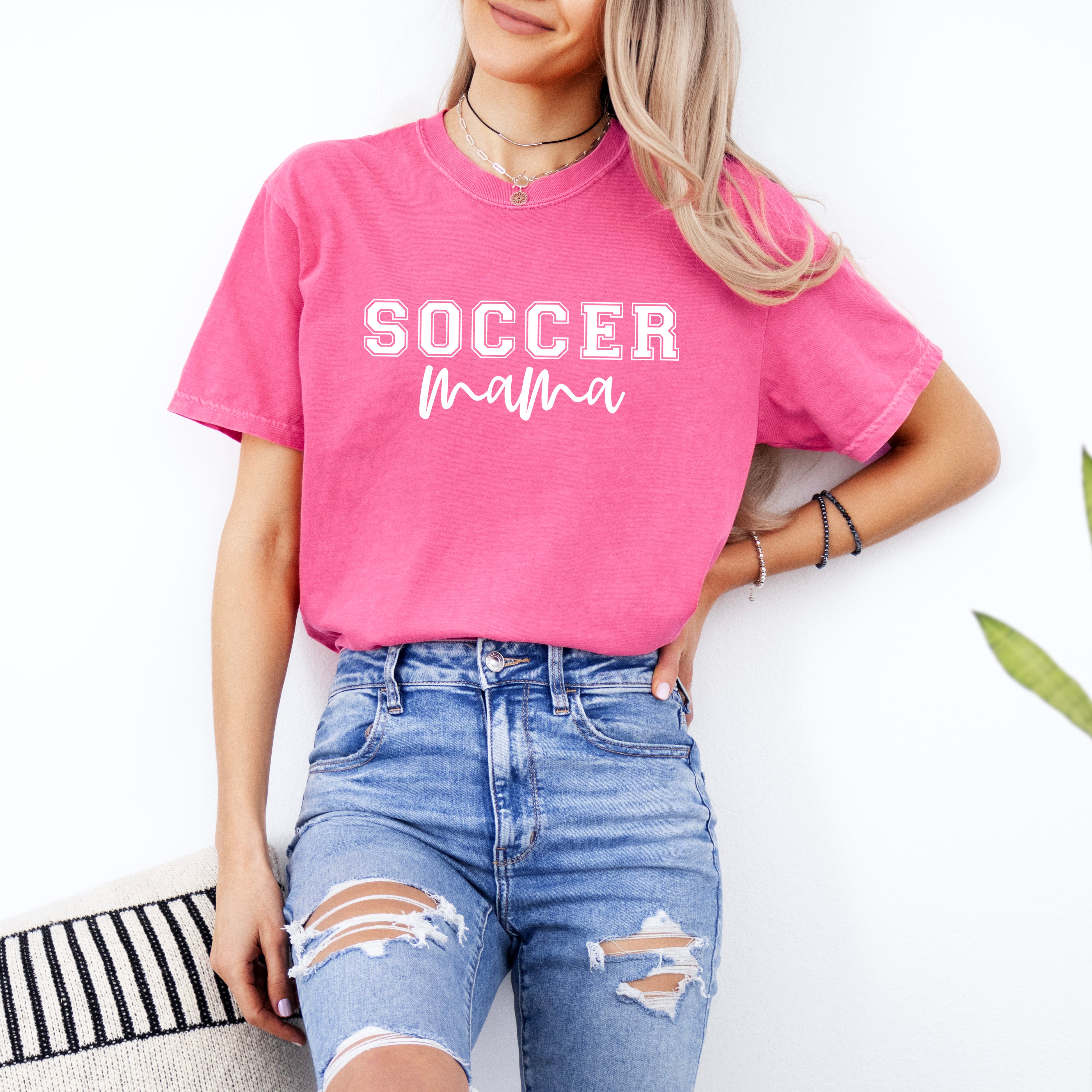 Soccer Mama | Garment Dyed Short Sleeve Tee