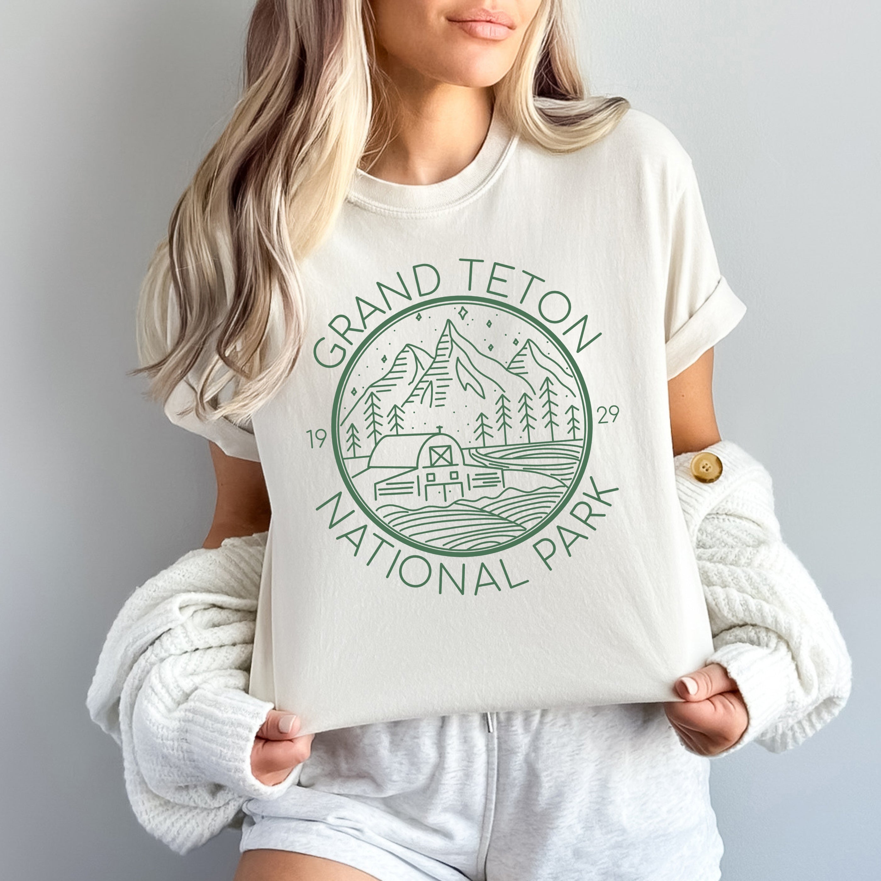 Grand Teton National Park | Garment Dyed Tee