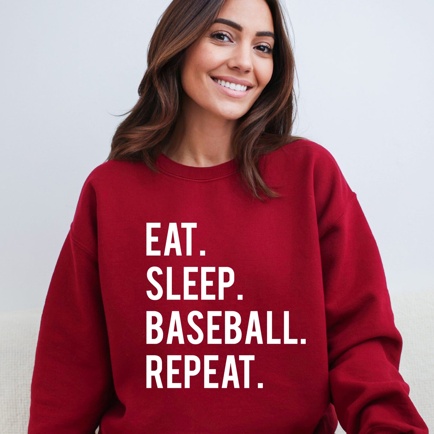 Eat Sleep Baseball Repeat | Sweatshirt