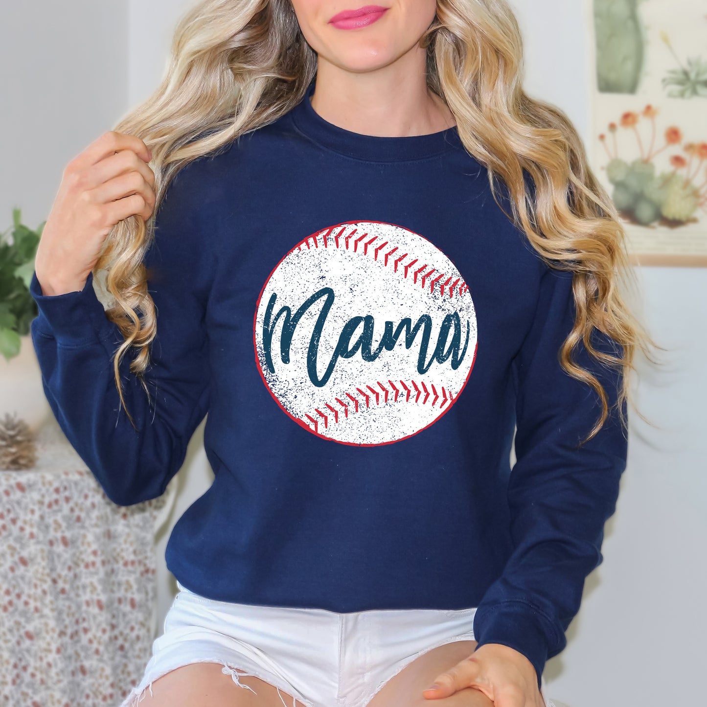Mama Baseball | Sweatshirt