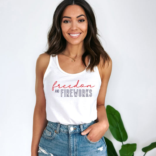 Freedom and Fireworks | Raceberback Tank